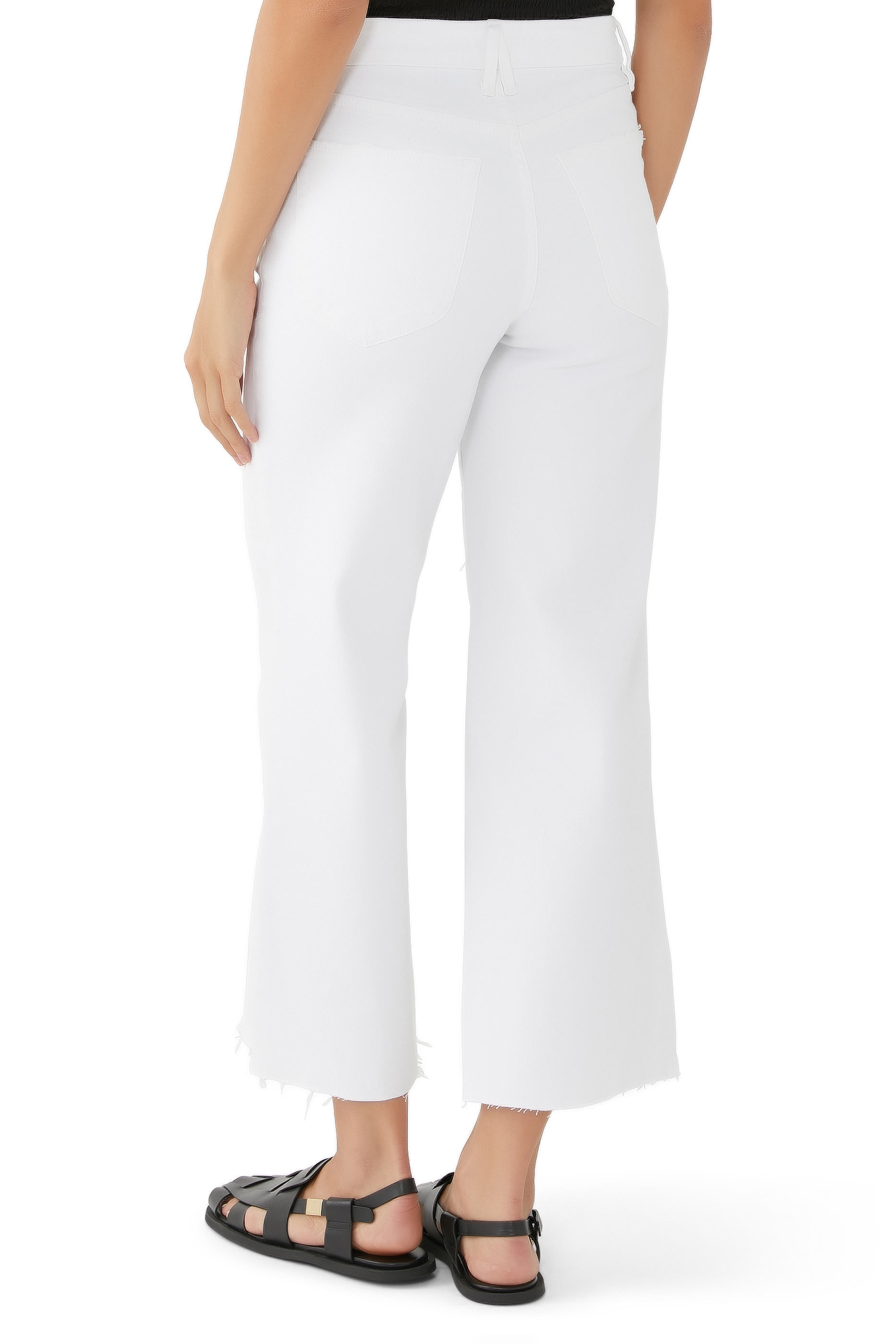 Good Waist Palazzo Crop Jeans