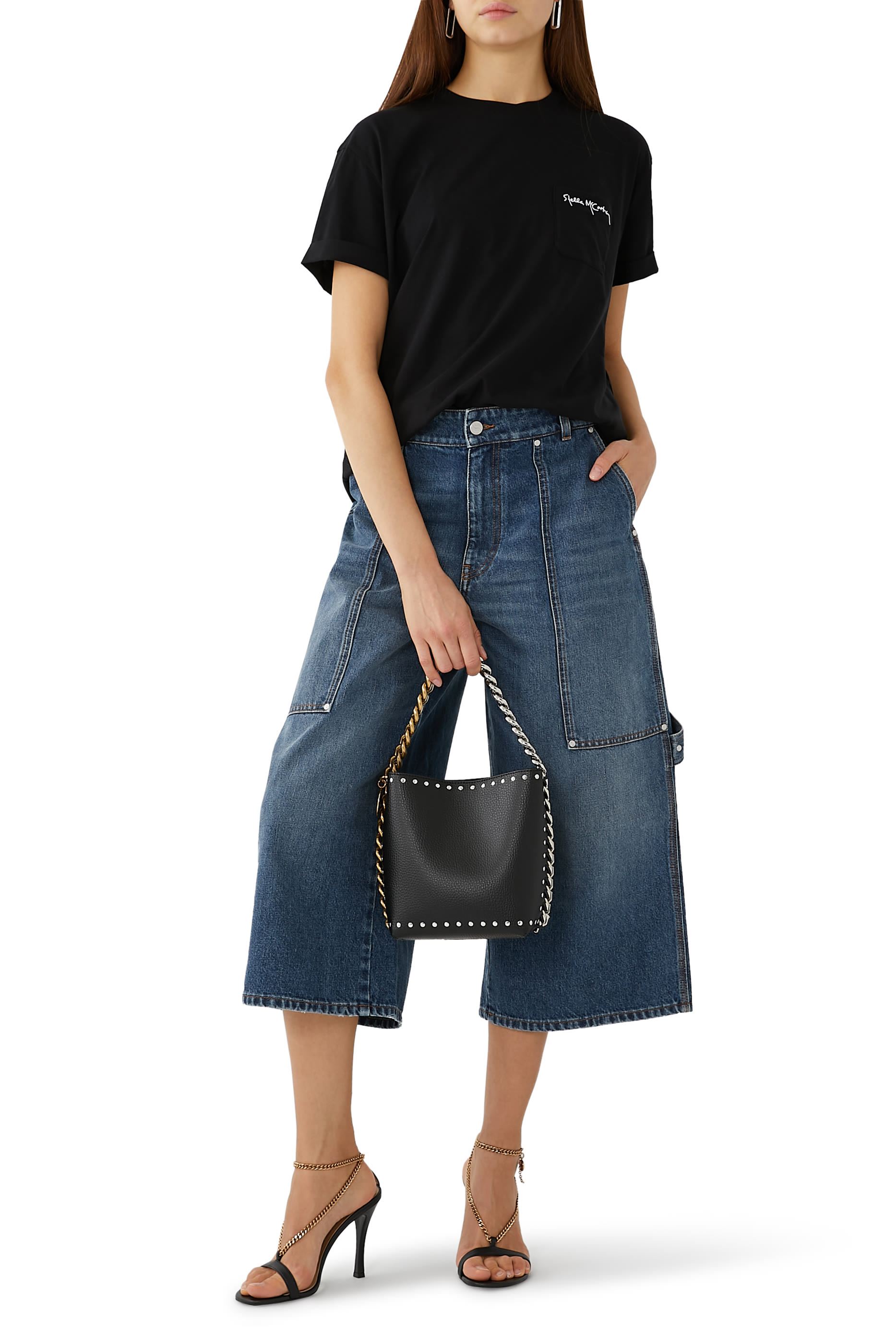 Vintage Workwear Denim Culottes
