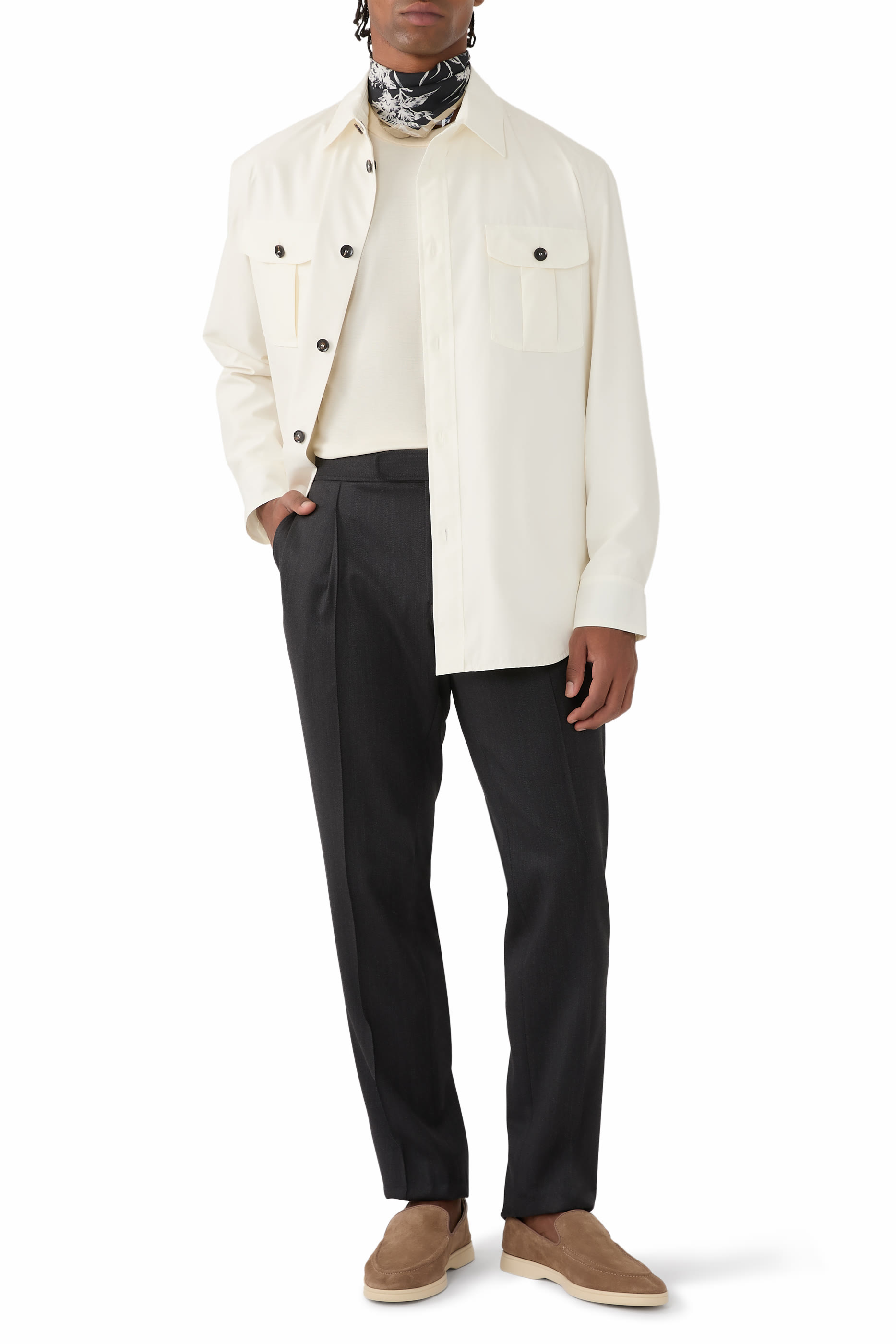 Cashmere and Silk T-Shirt