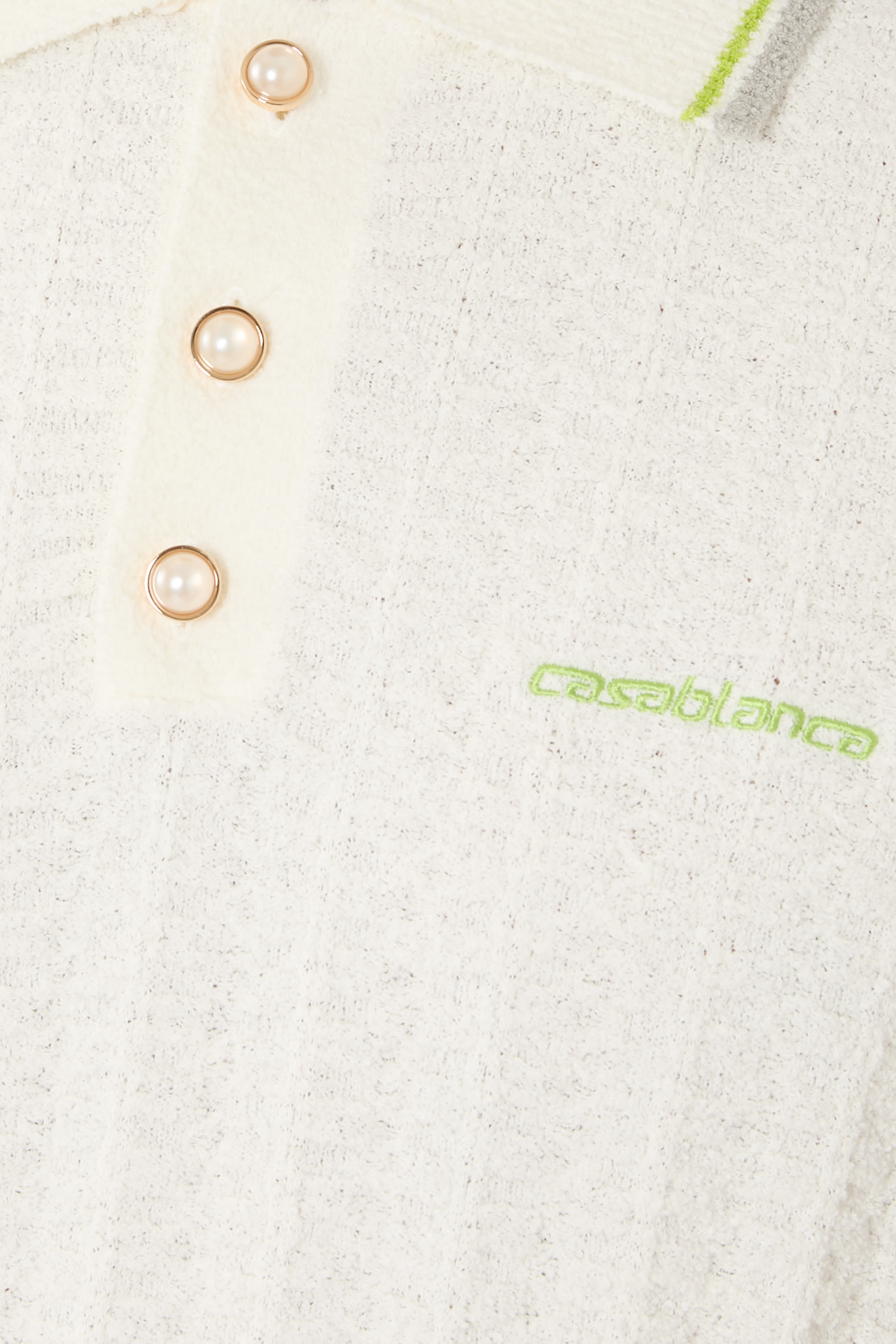 Tennis Boucl&eacute; Polo Shirt