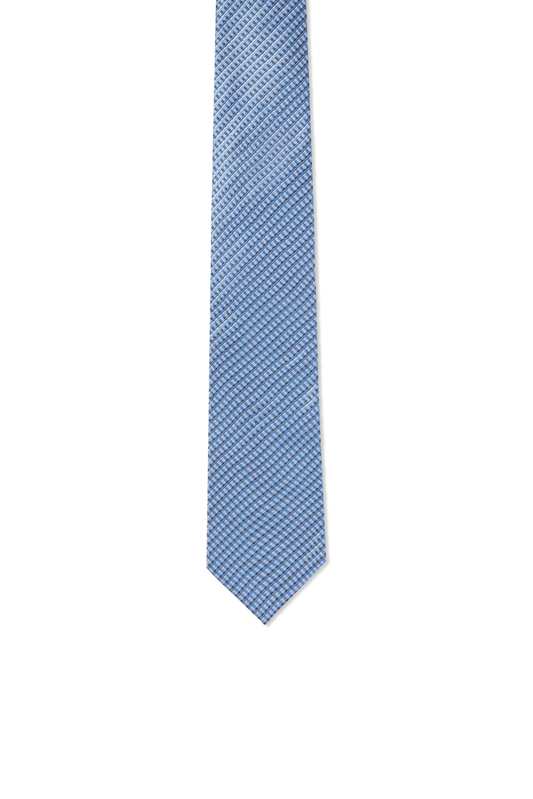 Checked Silk Tie