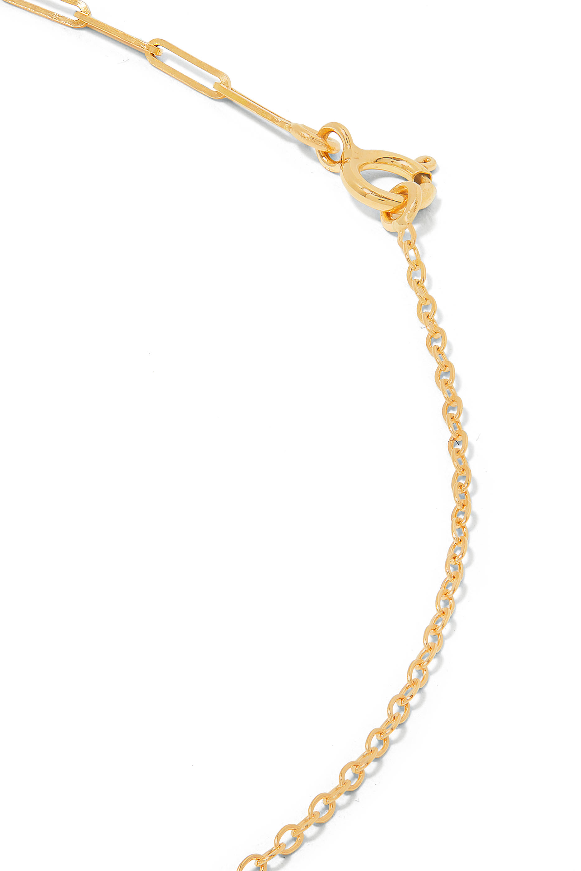 Solitaire Necklace, 18k Yellow Gold & Diamond