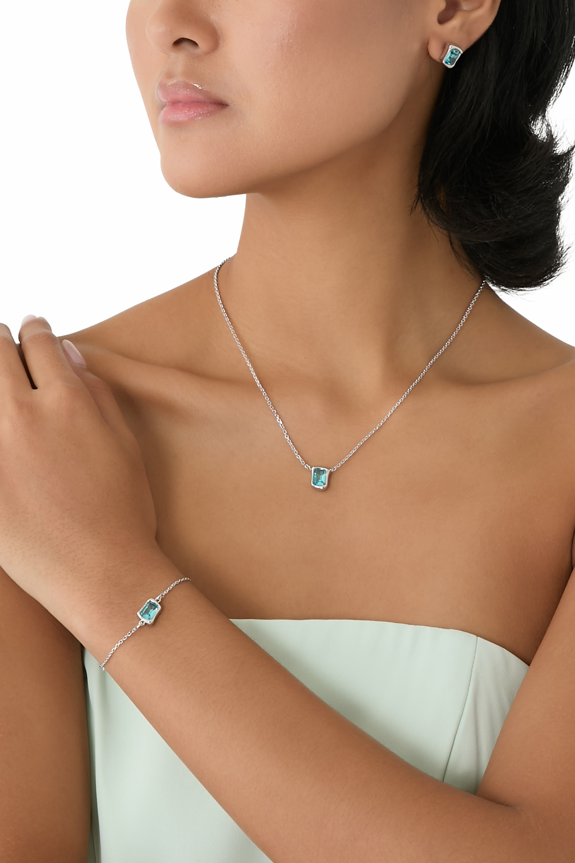 Molten Glass Solitaire Bracelet