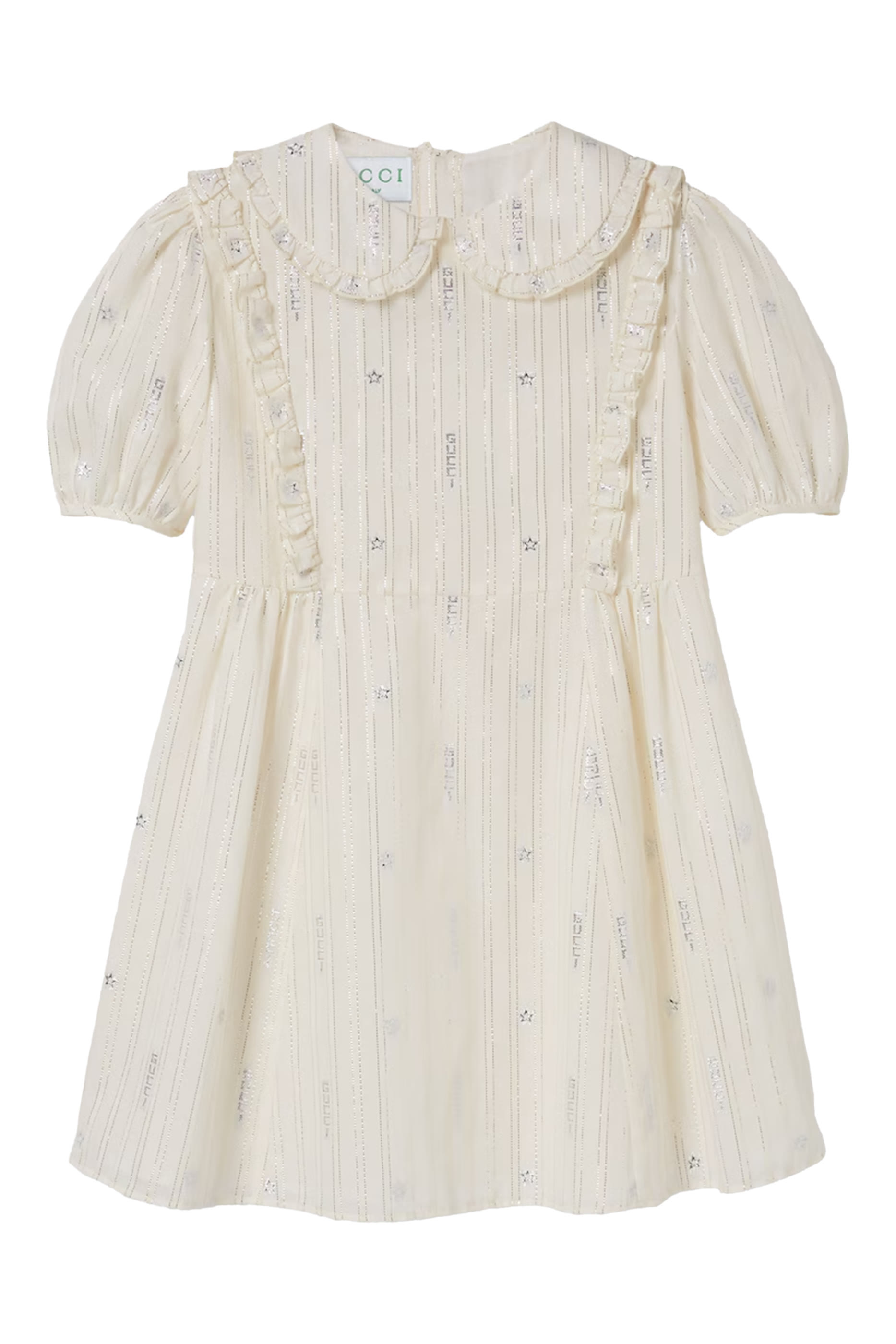 Kids Embroidered Cotton Dress