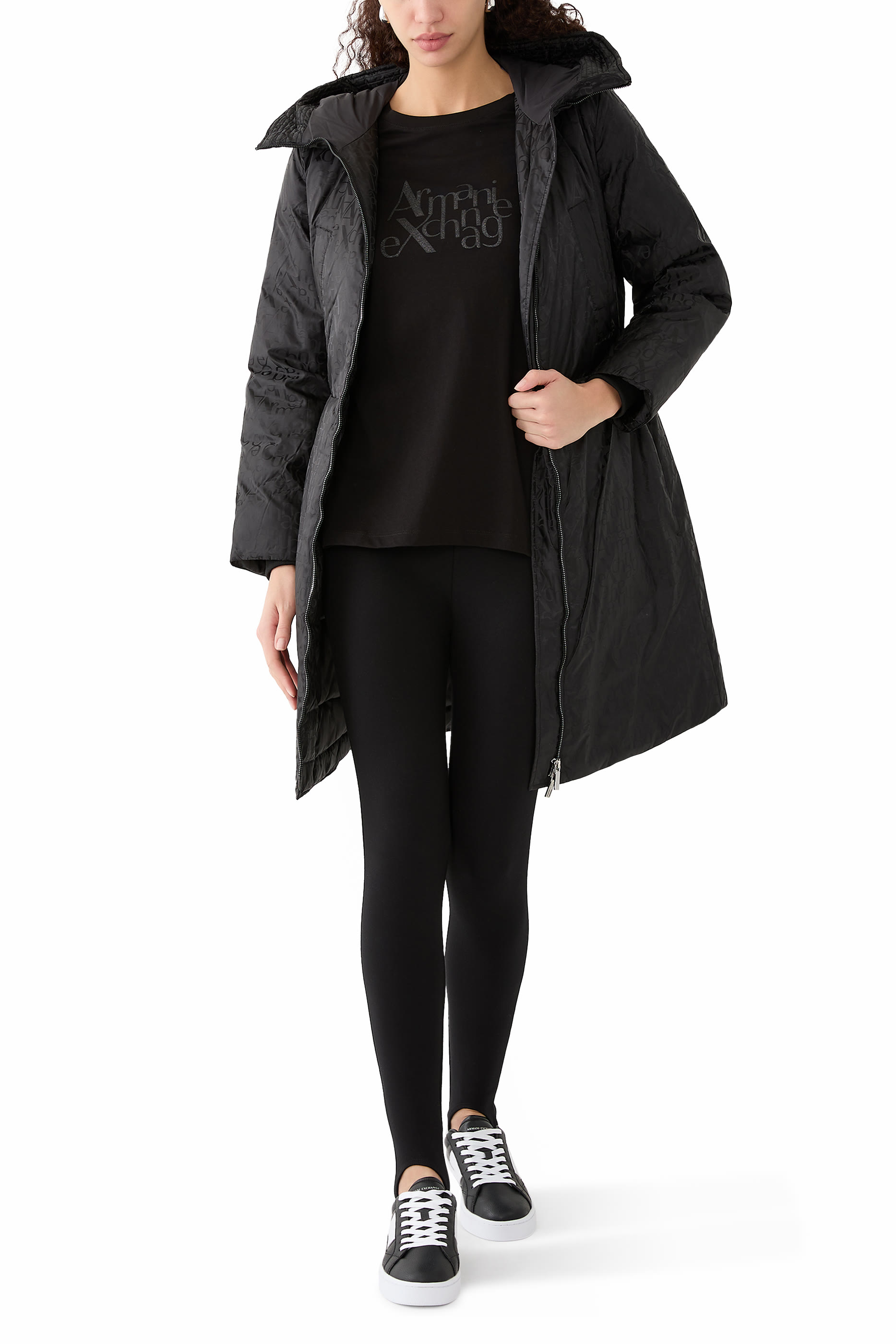 Logo Nylon Jacquard Jacket