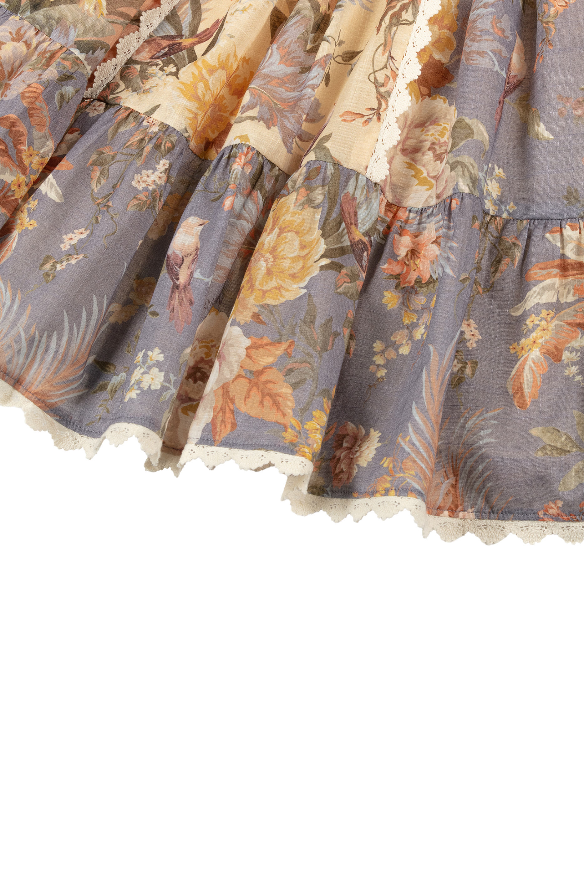 Kids Tallow Paneled Frill Dress