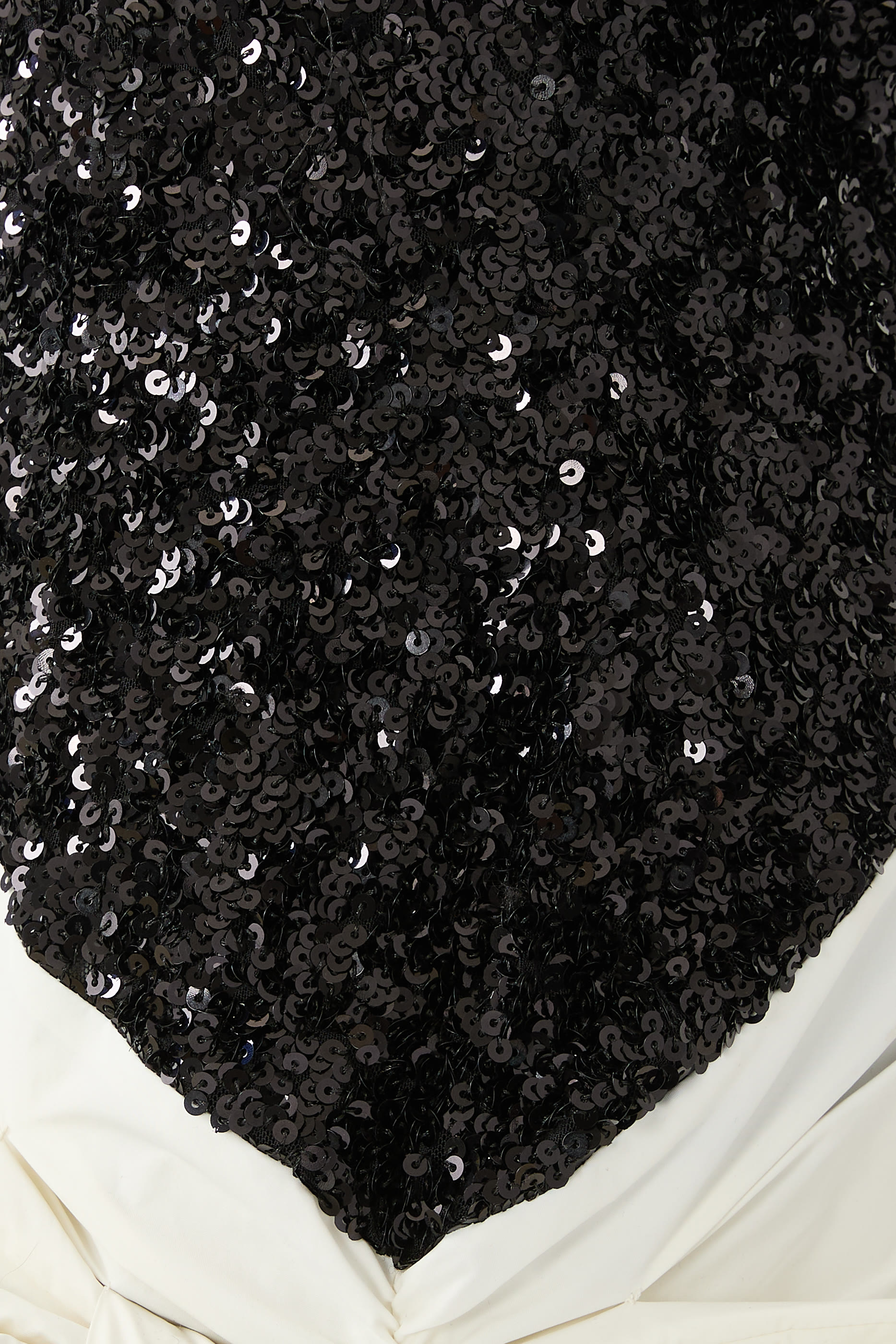 Bow Sequinned Mini Dress