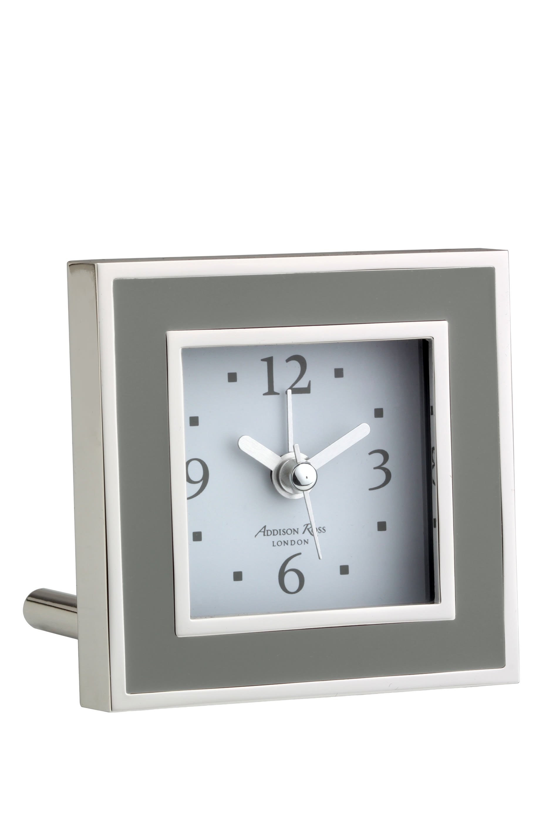 Enamel Square Alarm Clock 