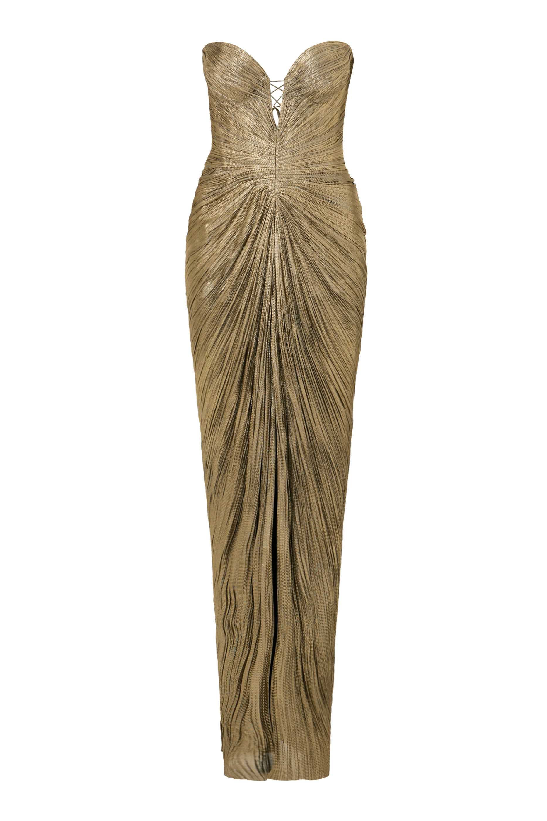 Strapless Evening Dress