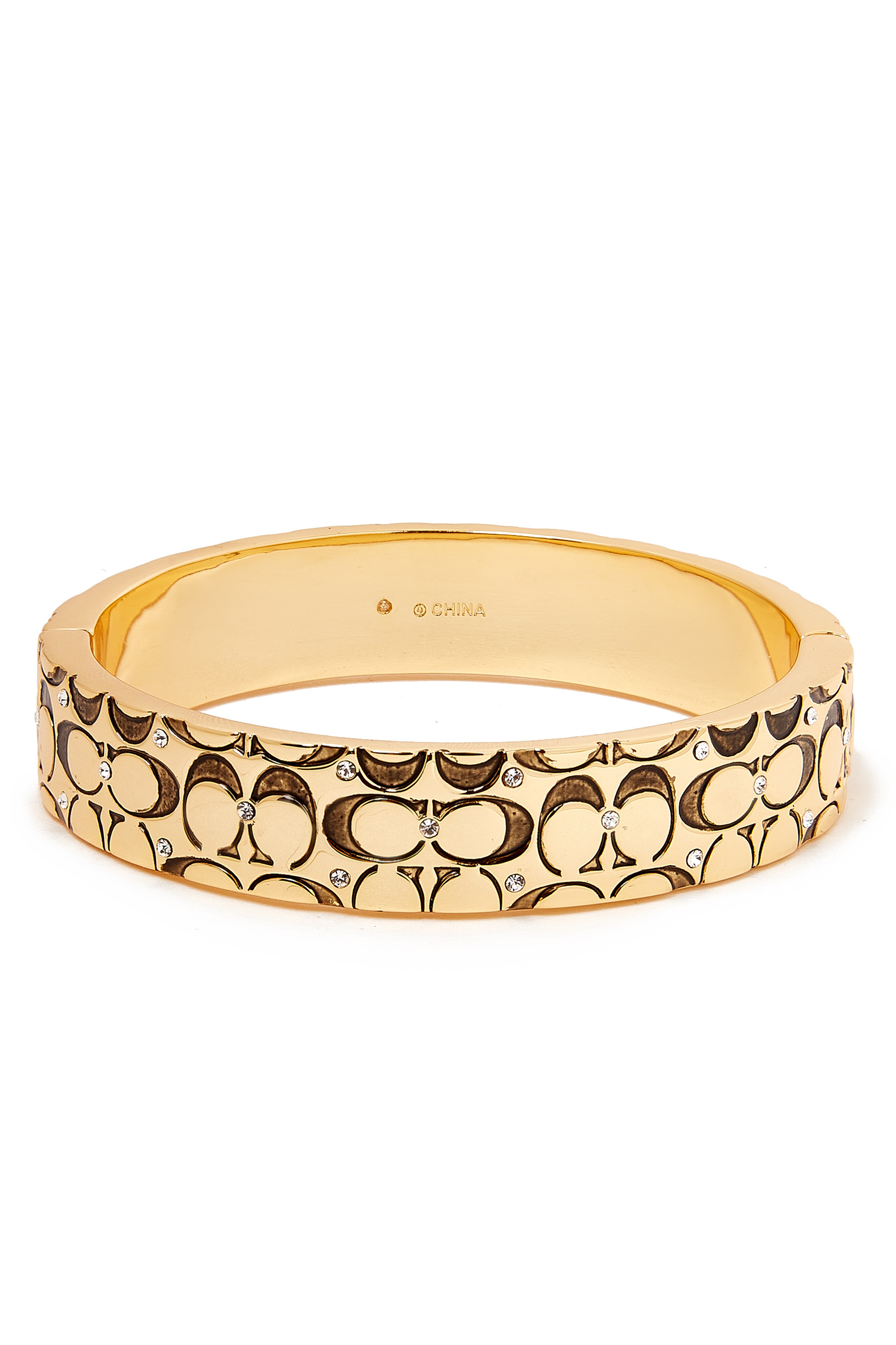 Logo Quilted Bangle