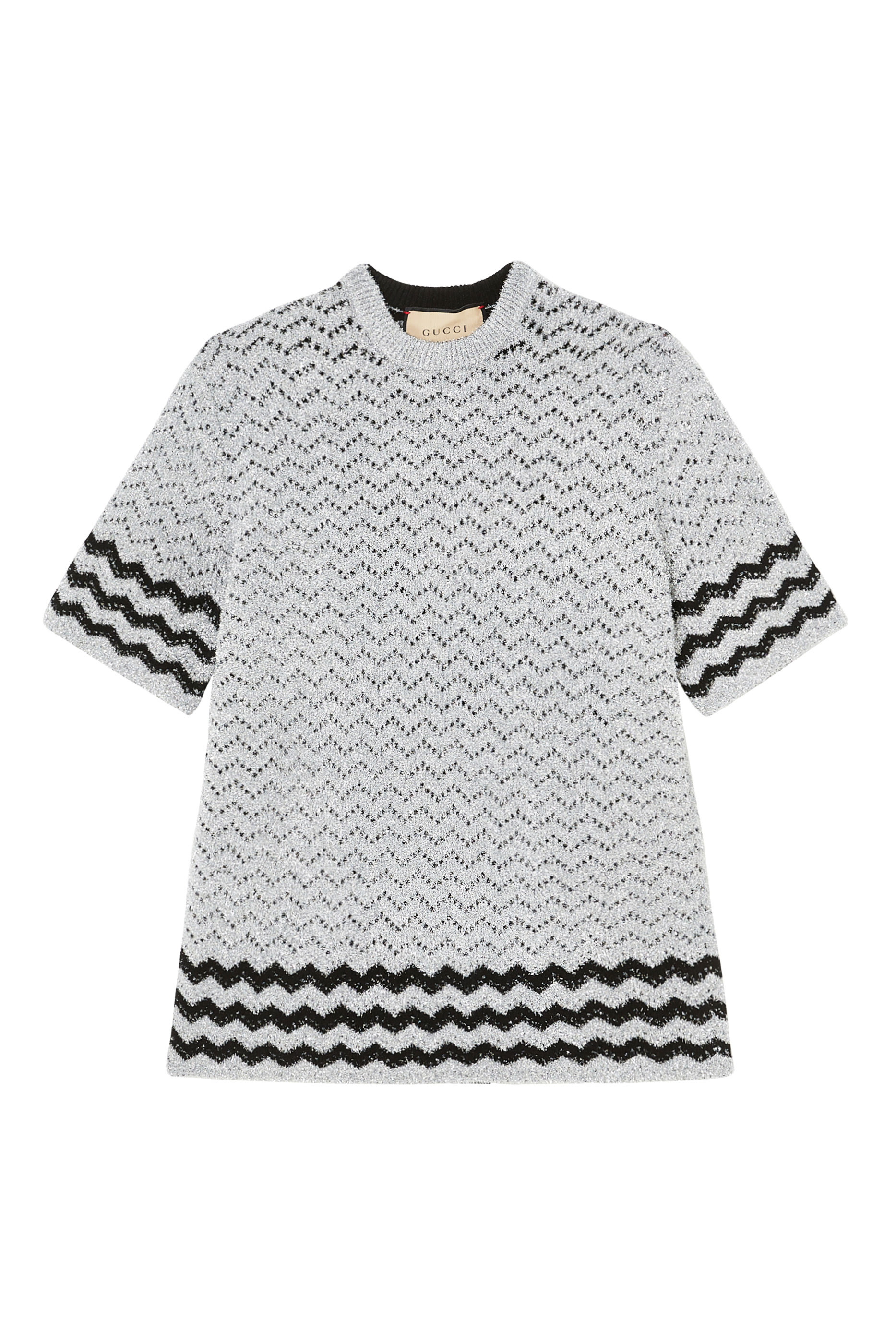 Nojum Zig-Zag Lurex Top
