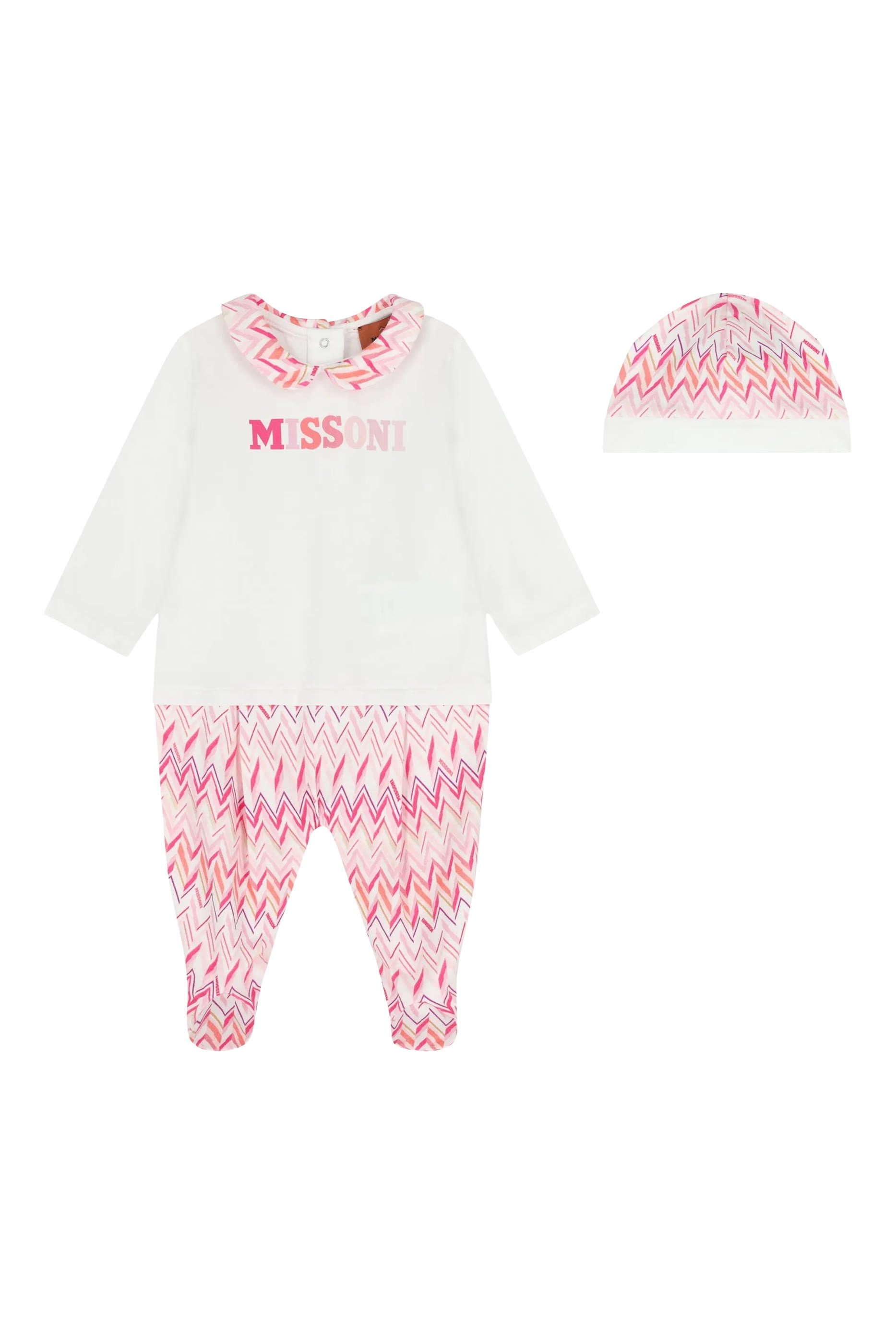 Kids Logo Zigzag Print Set