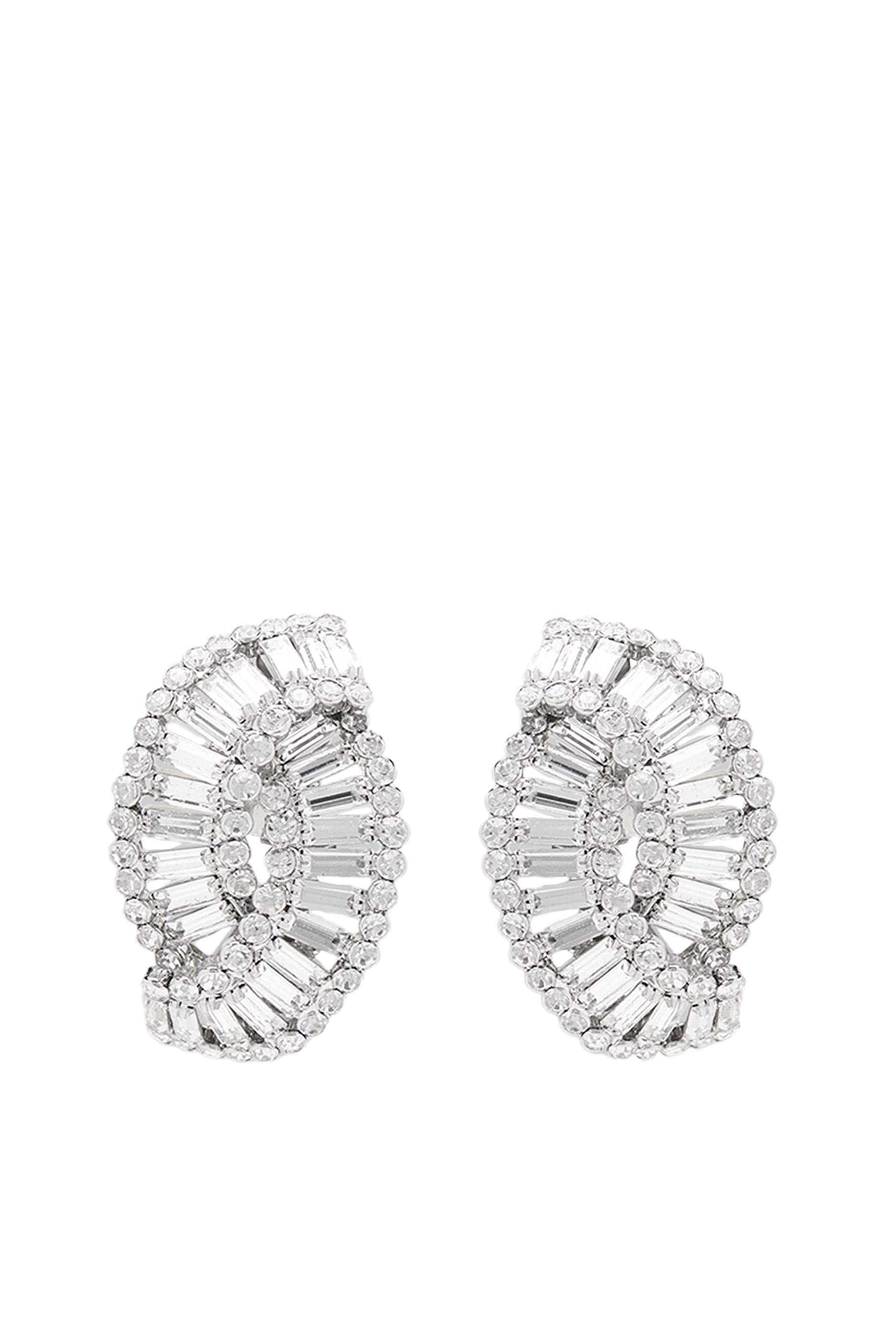 Crystal Shell Earrings