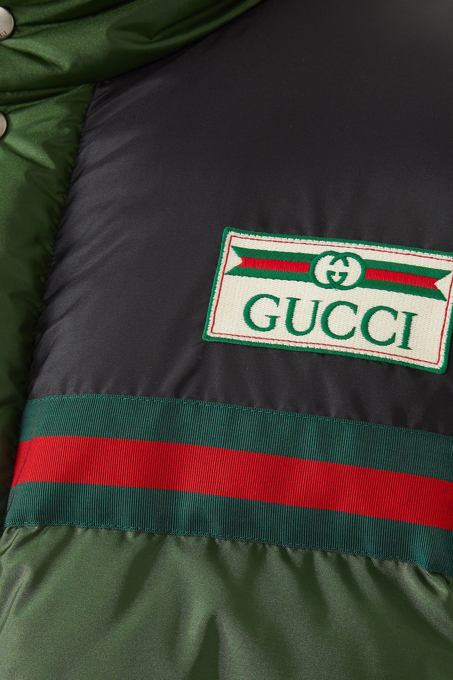 Logo Label Padded Vest