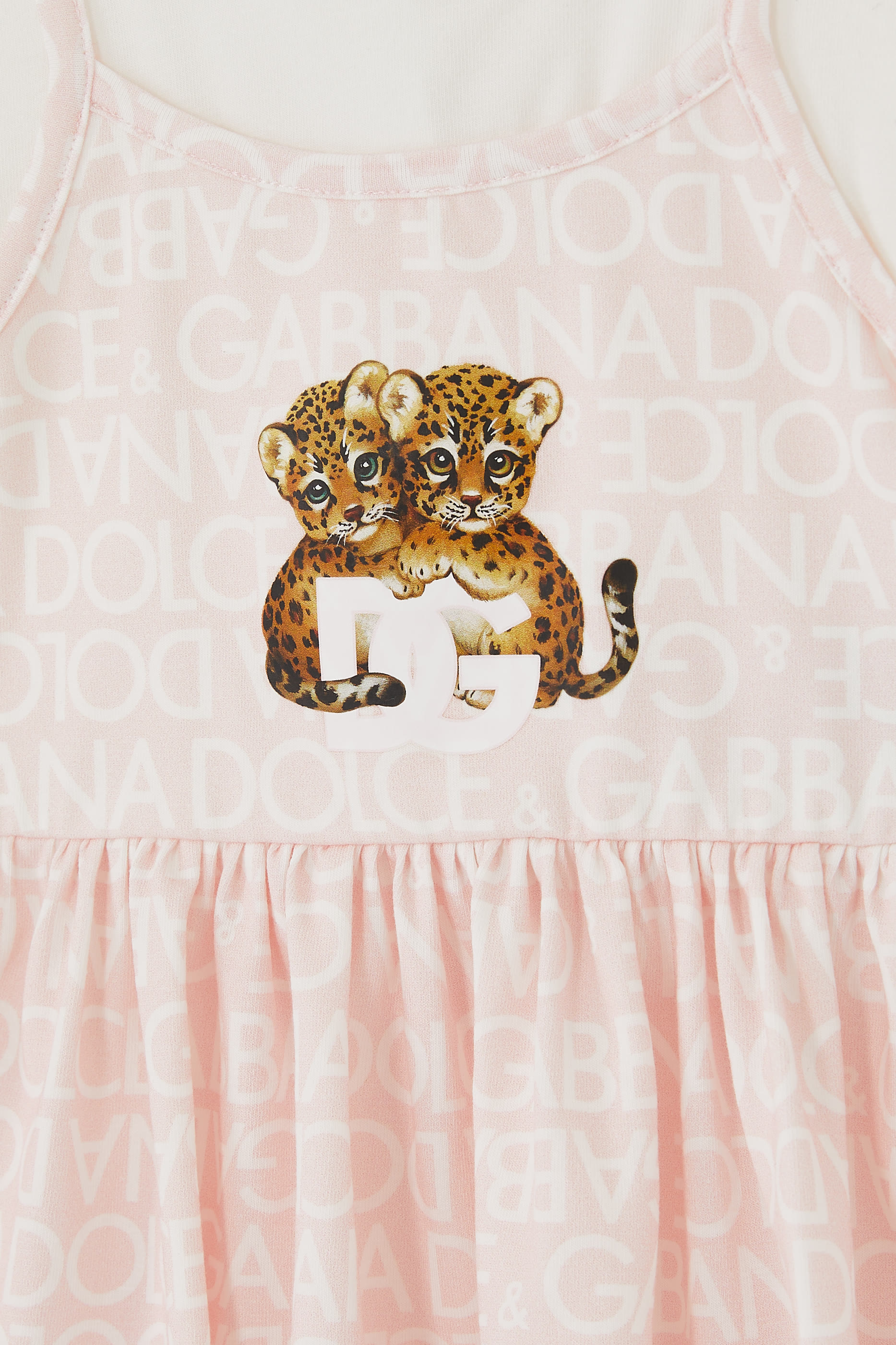 Kids Logo Print T-Shirt Dress