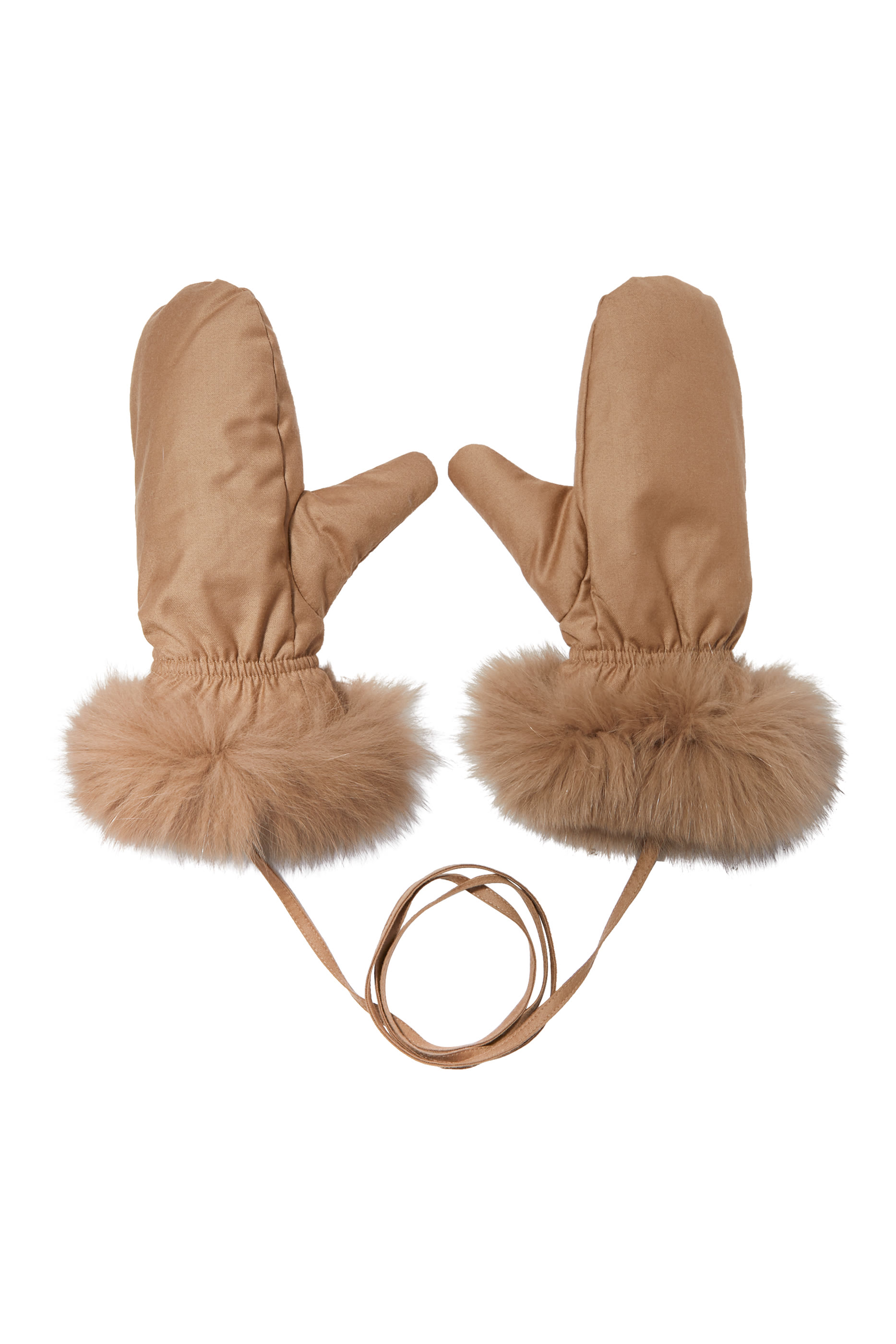 Curly Merino Mittens