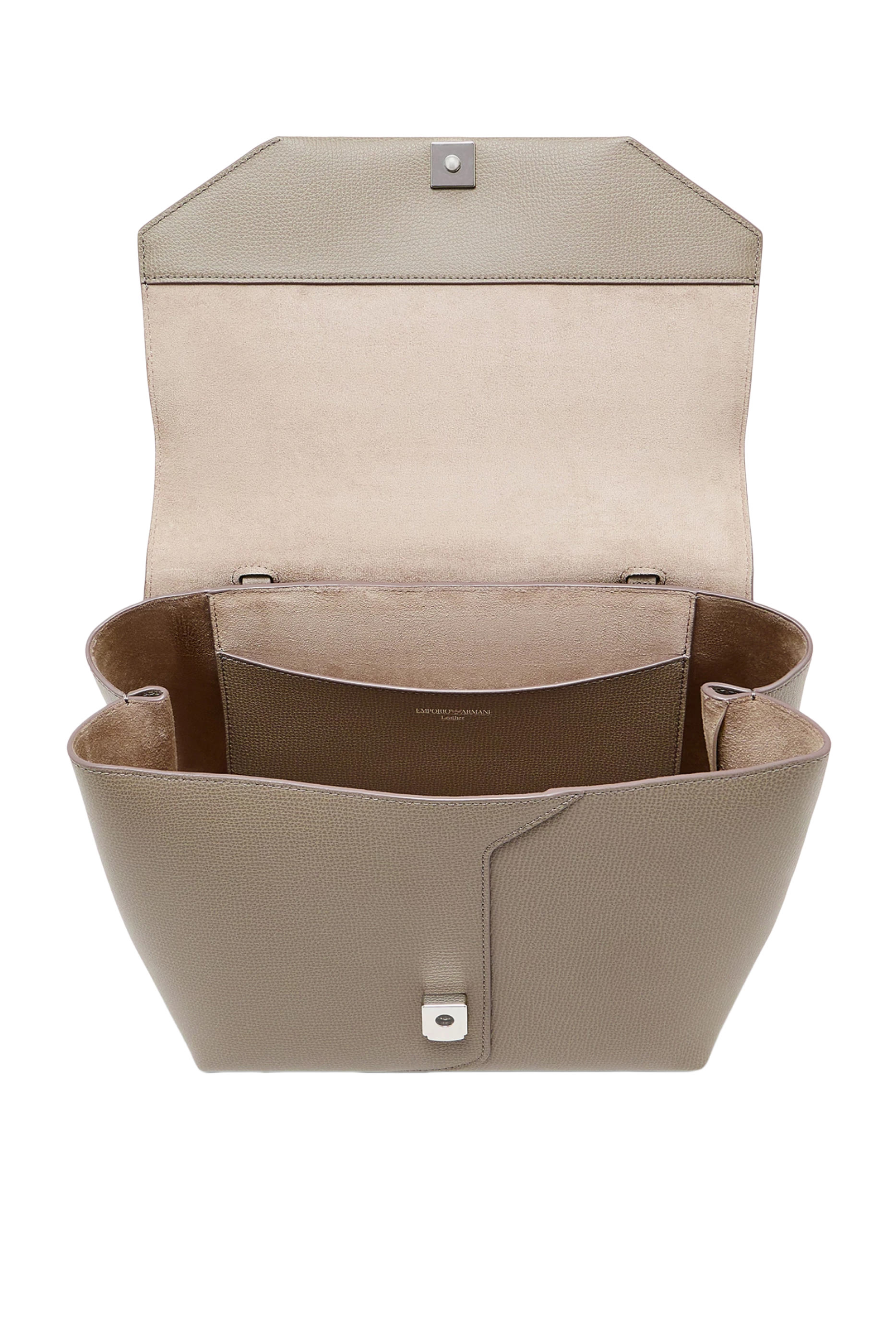 1981 Top-Handle Bag in Pebbled Leather