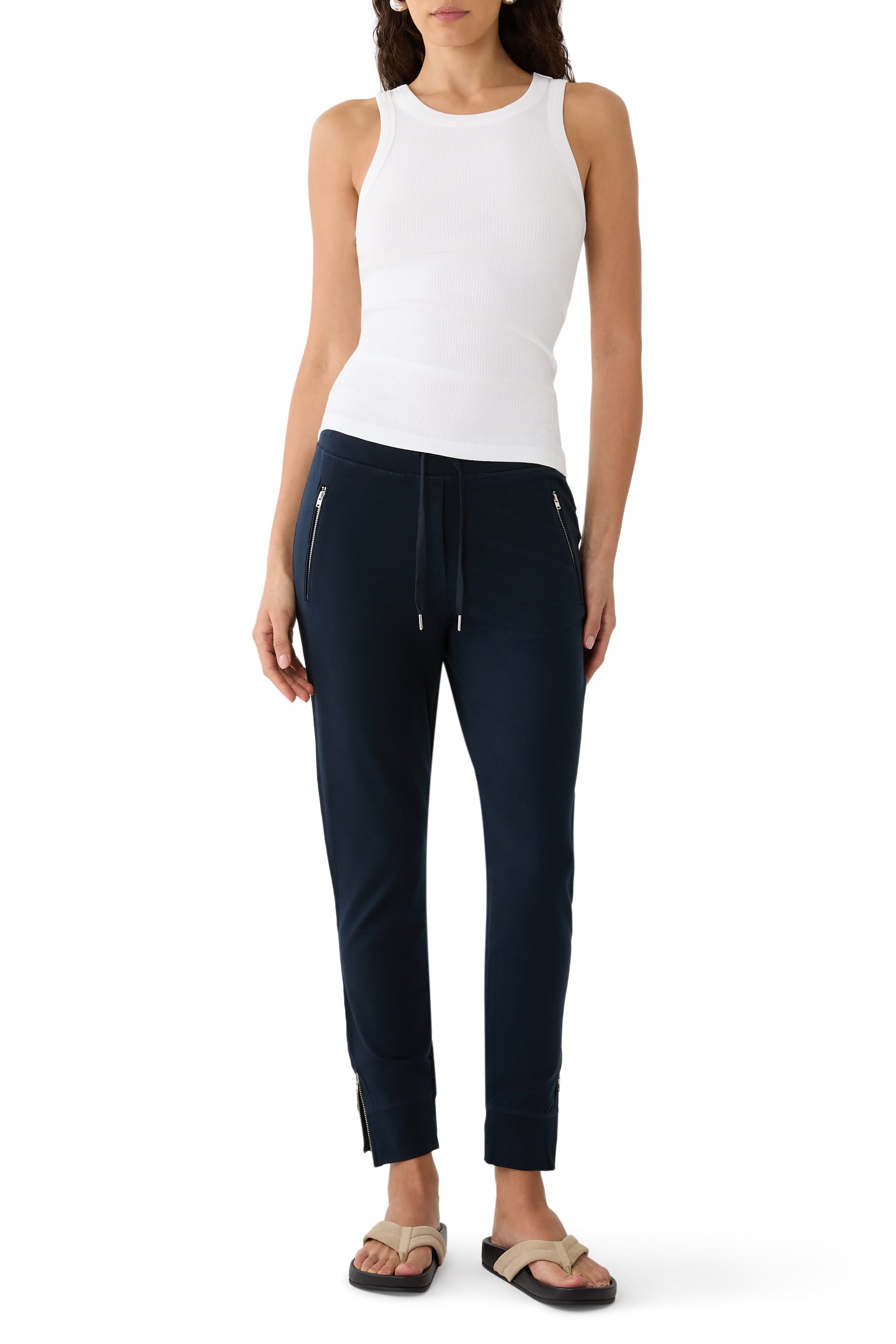 Organic Cotton Ultimate Ribbed Lounge Vest 