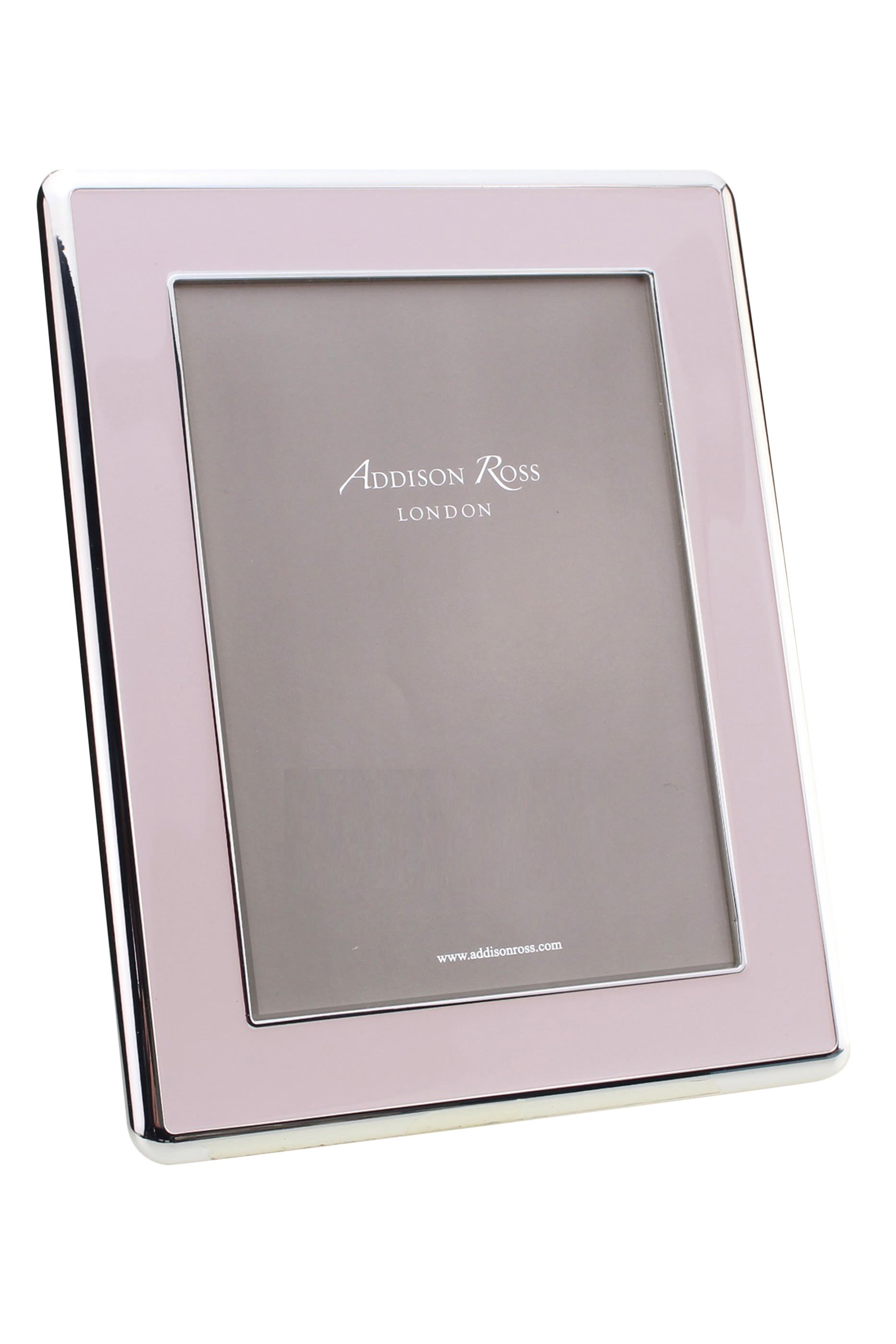 8x10 Enamel & Silver Curve Frame 