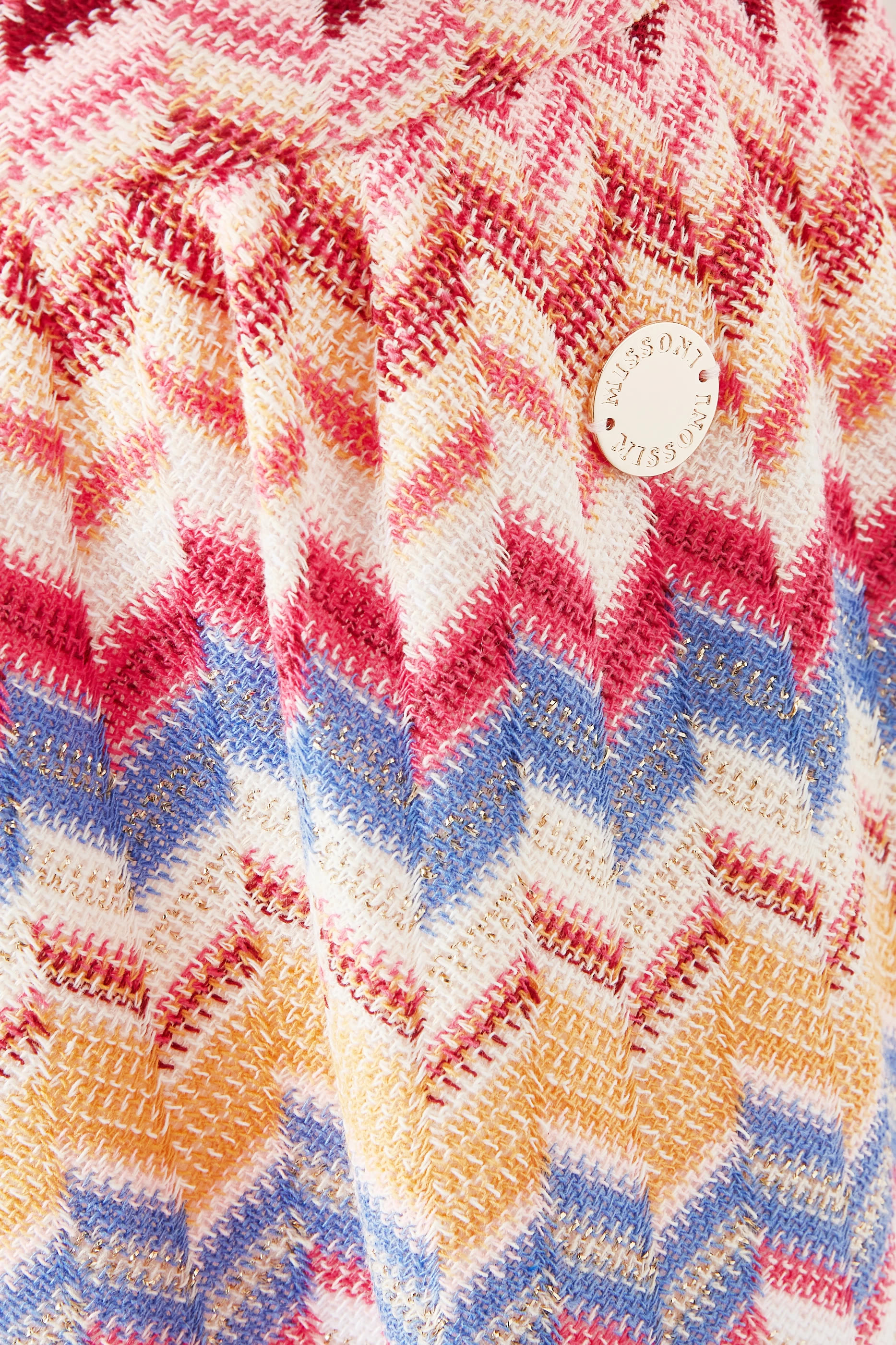 Kids Zig Zag Knit Mini Skirt