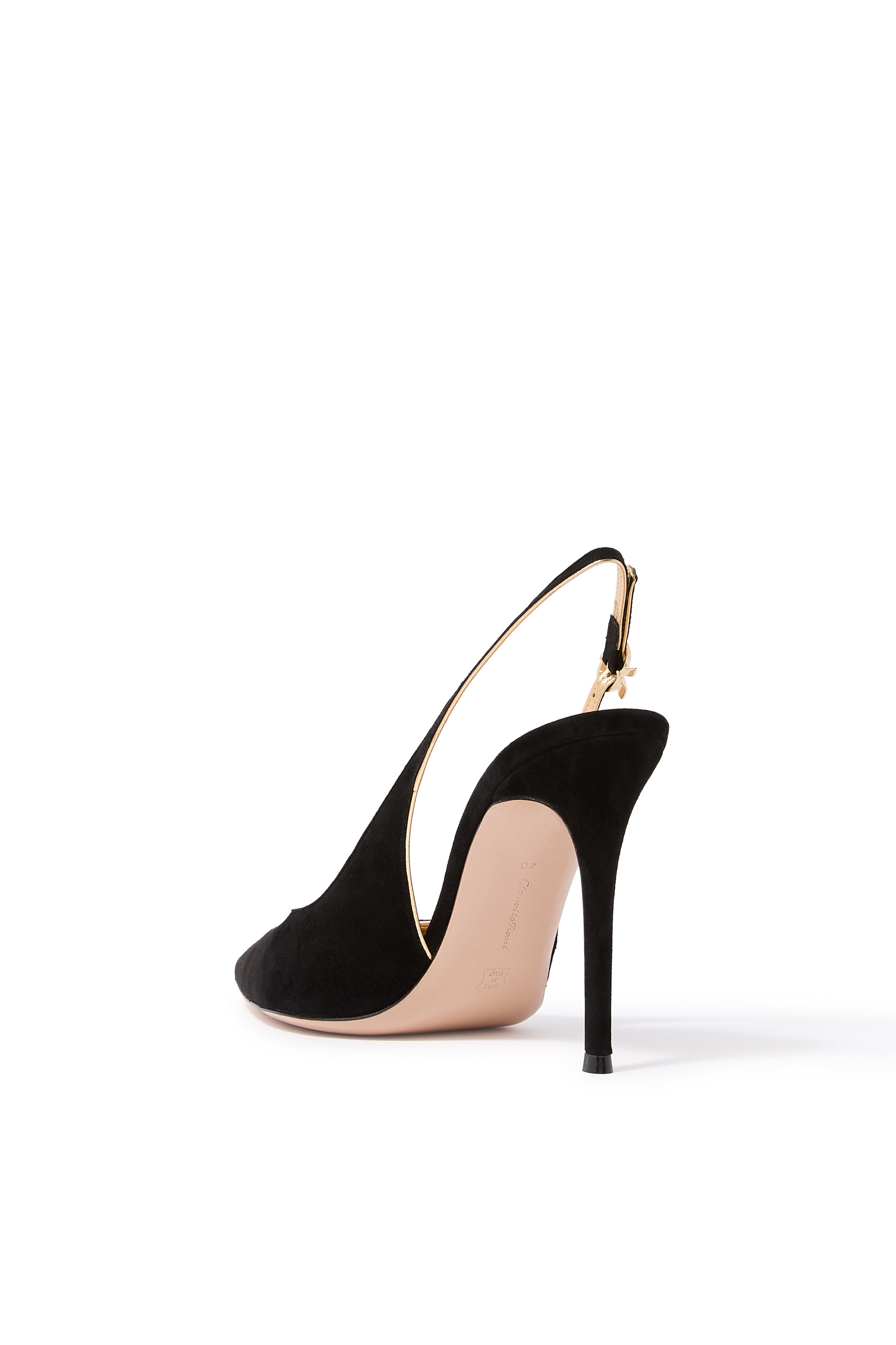 Suede 95 Slingback Pumps