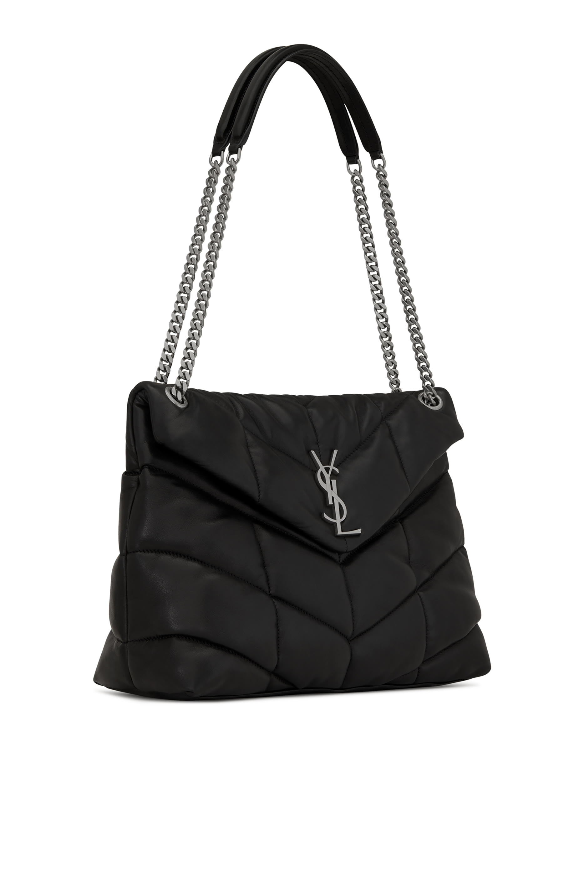 Puffer Medium Bag in Lambskin