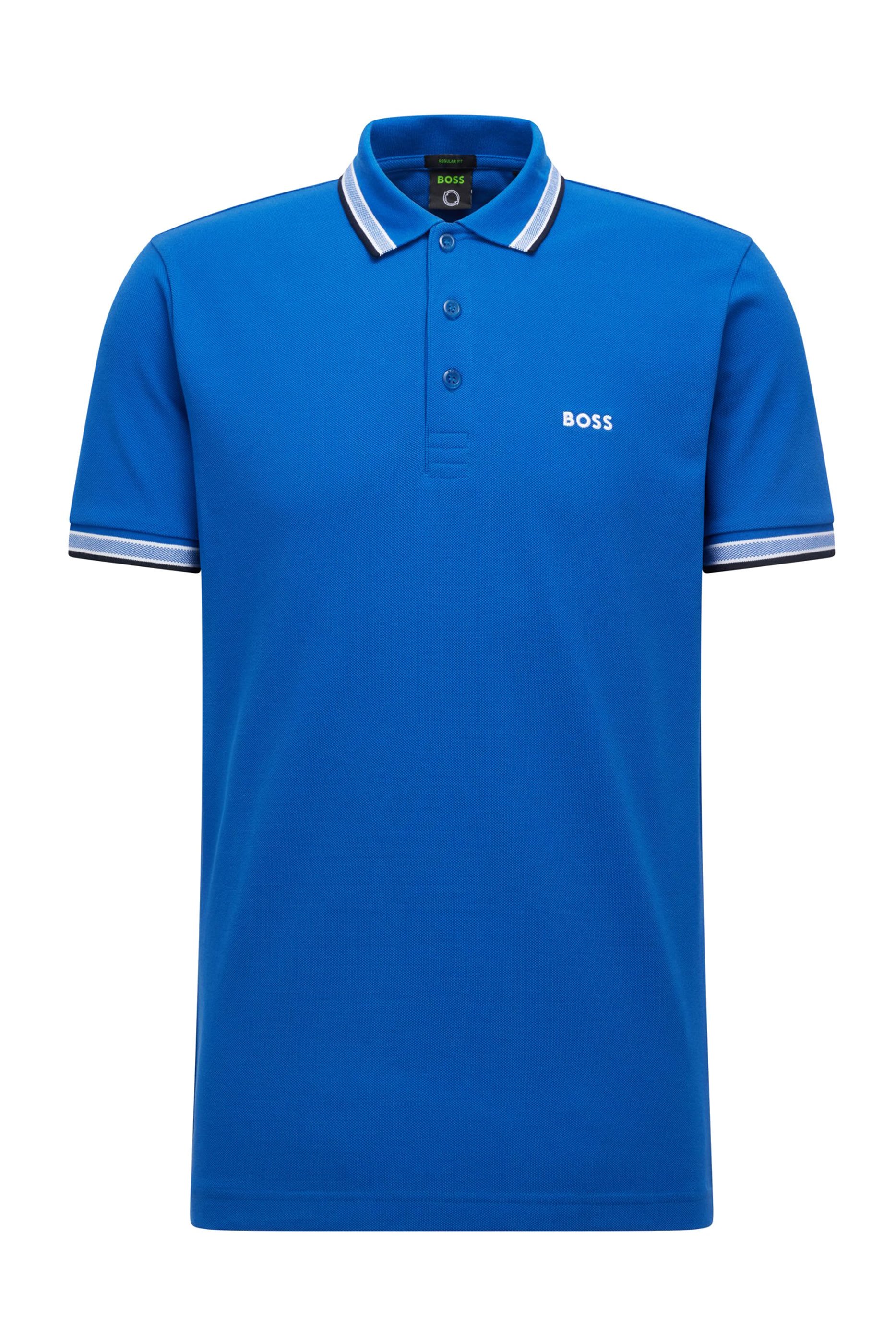 Paddy Polo Shirt with Curved Logo