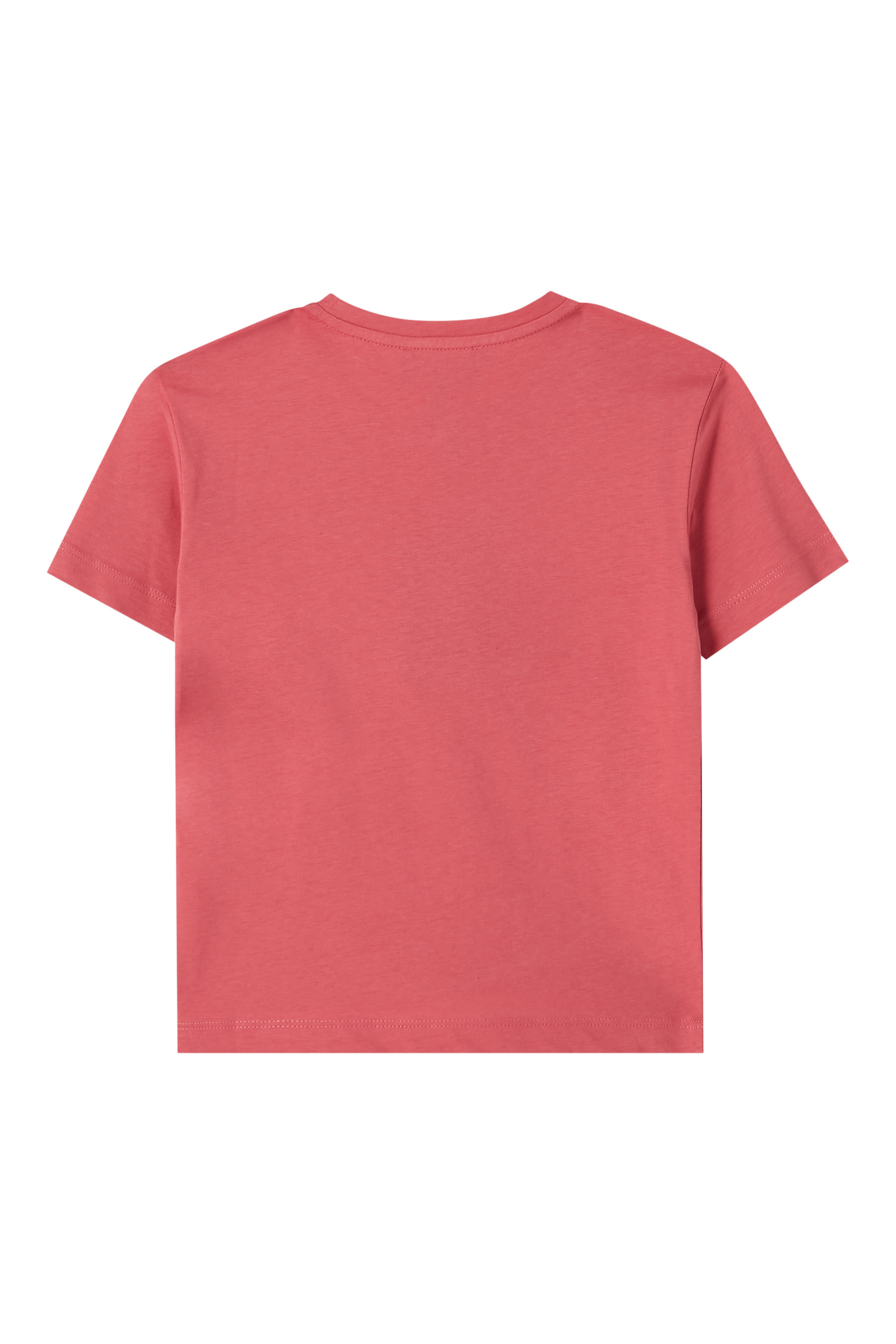 Kids Back To School Logo Cotton T-Shirt