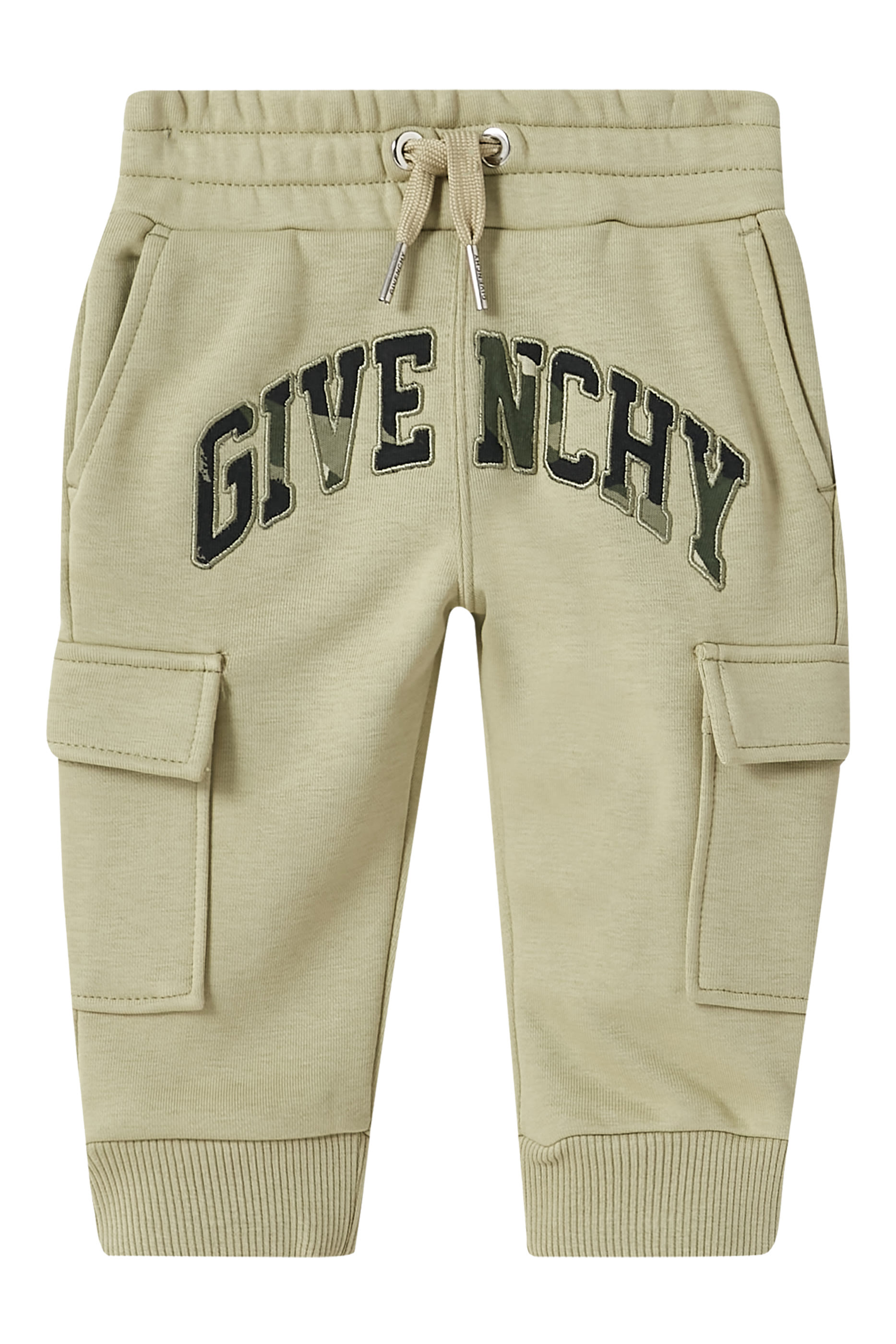 Kids 4G Embroidered Drawstring Track Pants