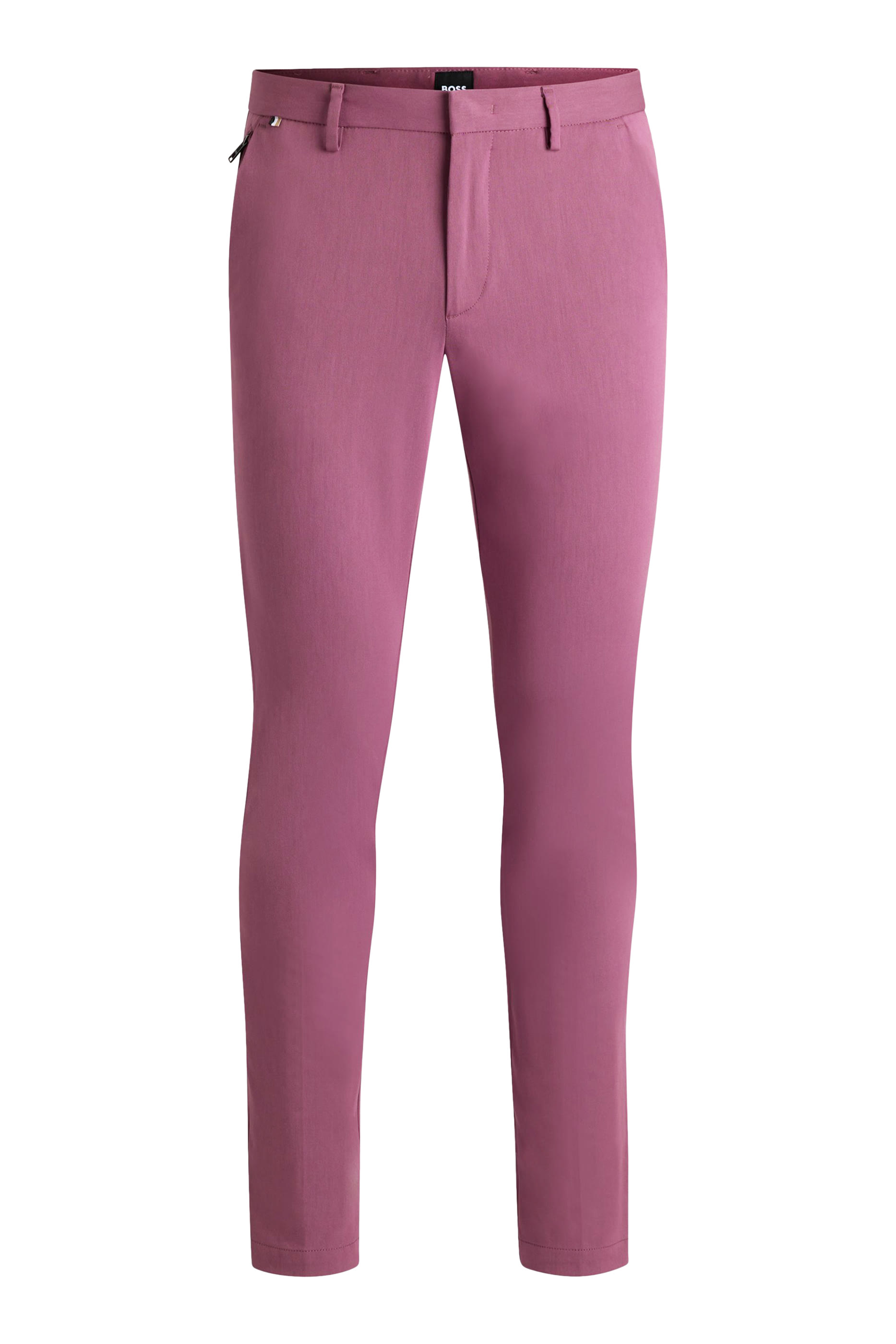Slim-fit Trousers in Stretch Cotton Blend