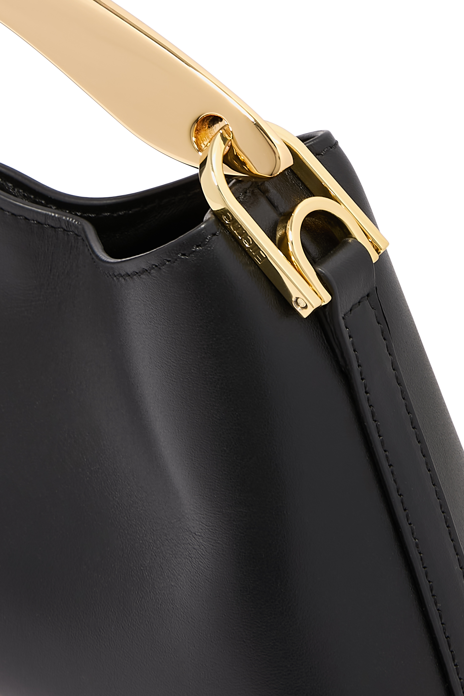 Mini Boomerang Leather Bag