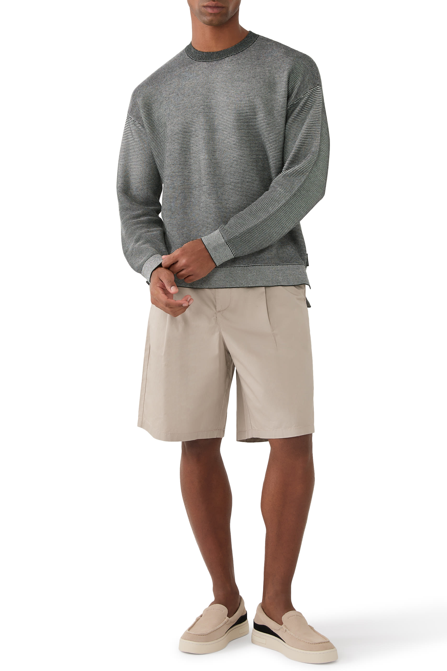 Ribbed Cotton Sweater