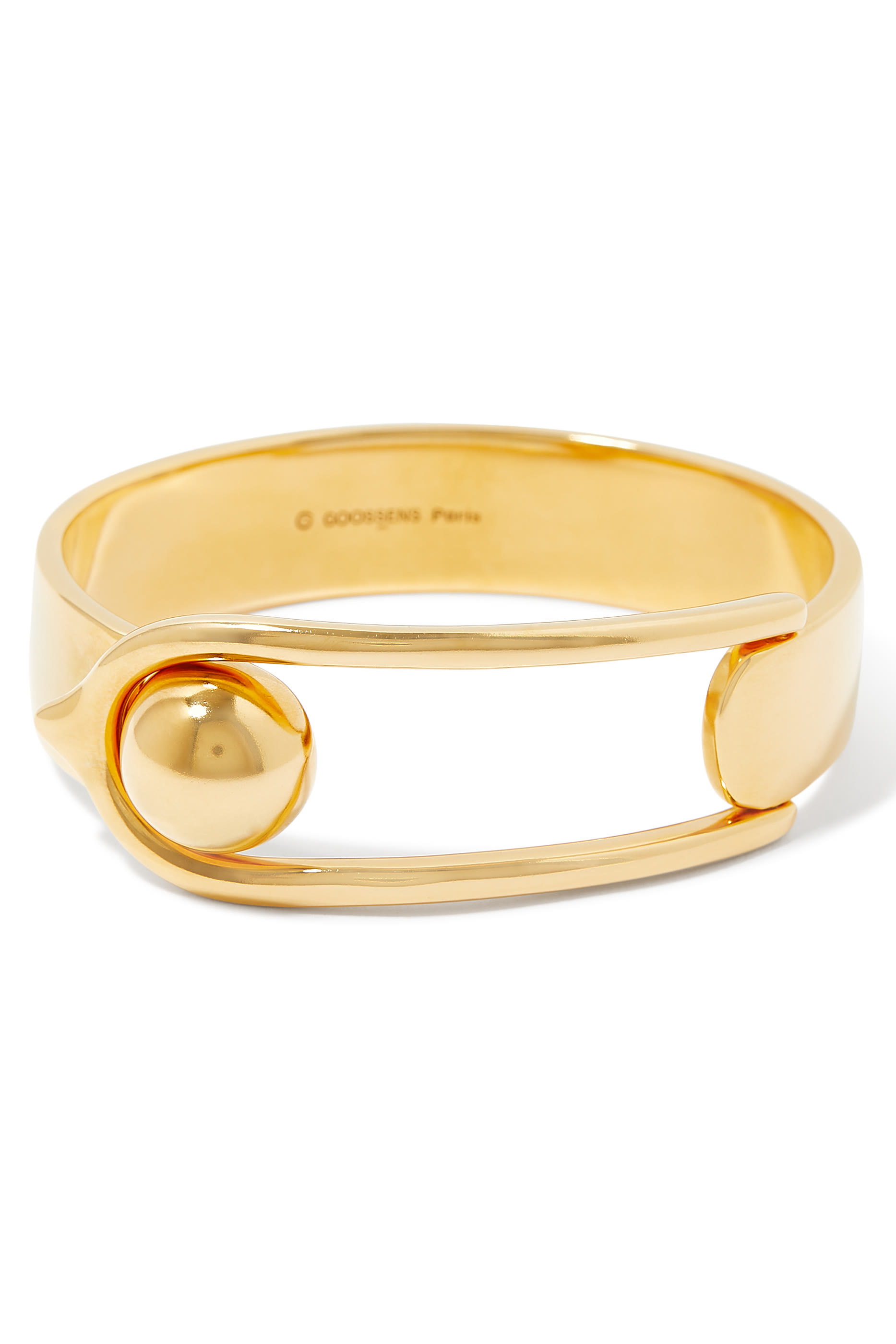 Boucle Bracelet, 24K Gold Plated Brass