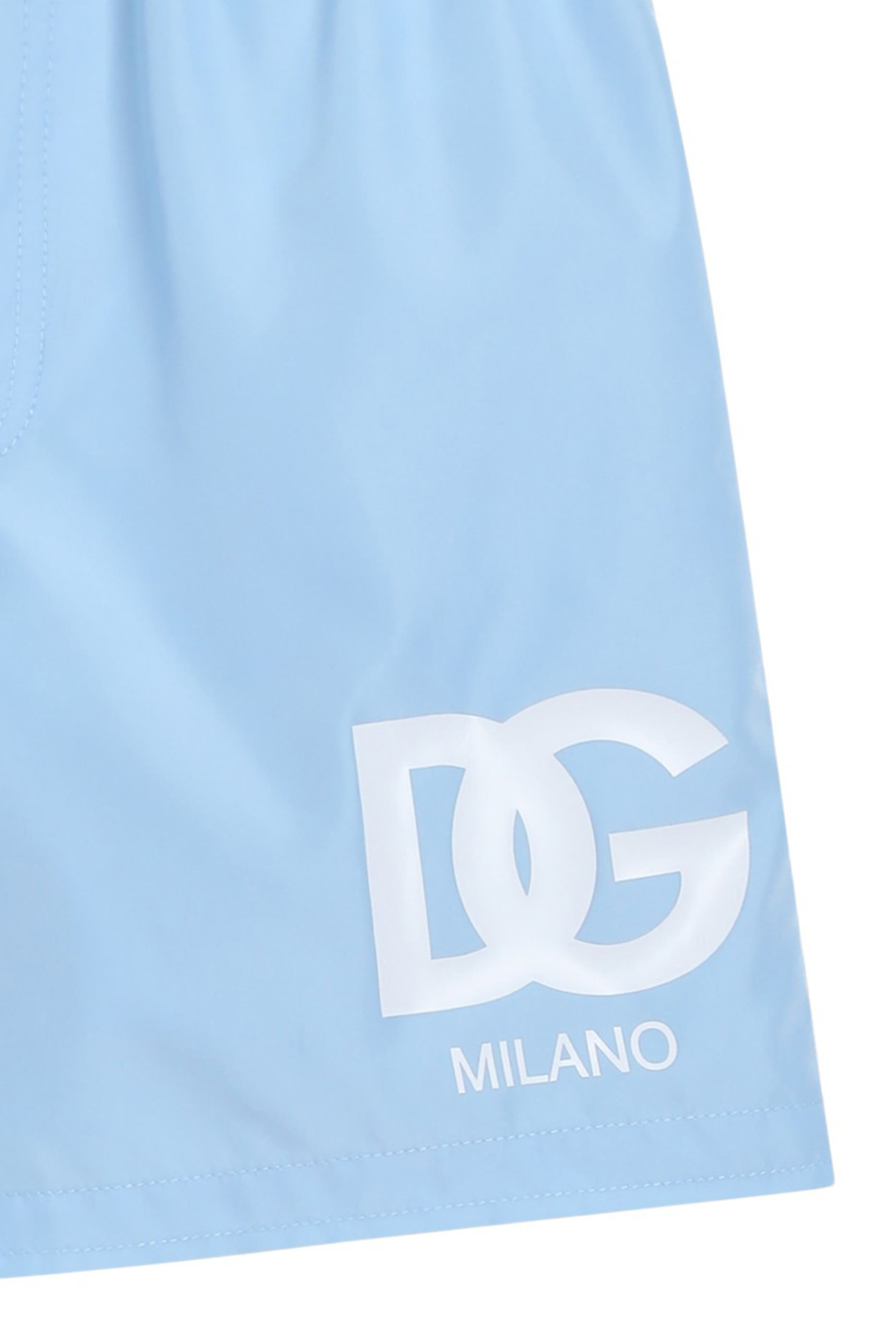 Kids DG Logo Print Swim Shorts