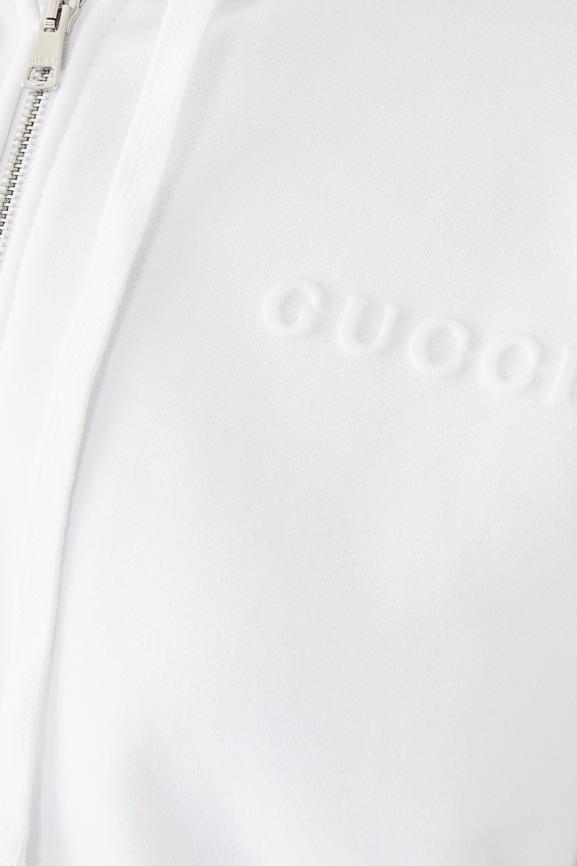 Felted Cotton Jersey Zip Jacket