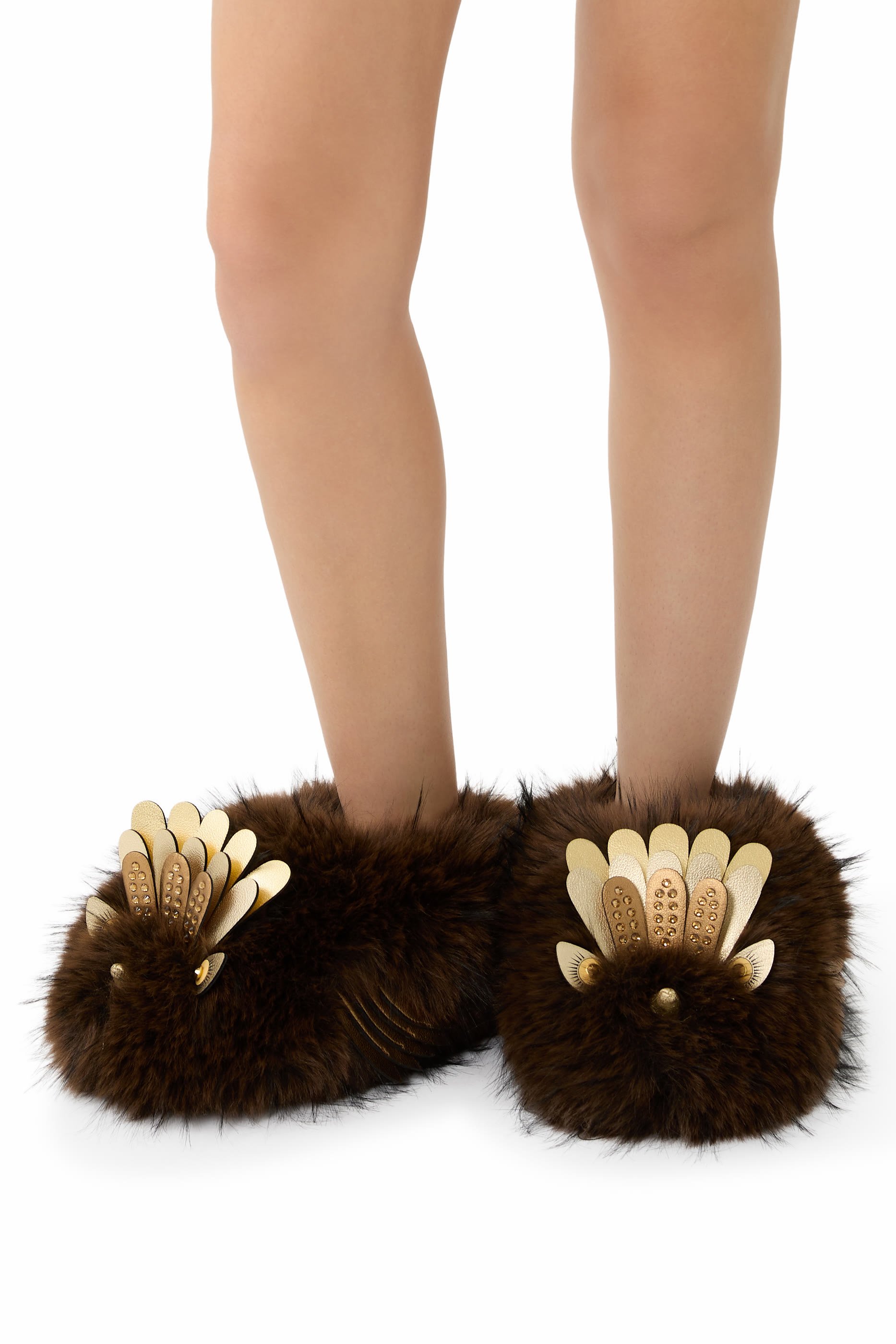 Eagle Fluff Slippers