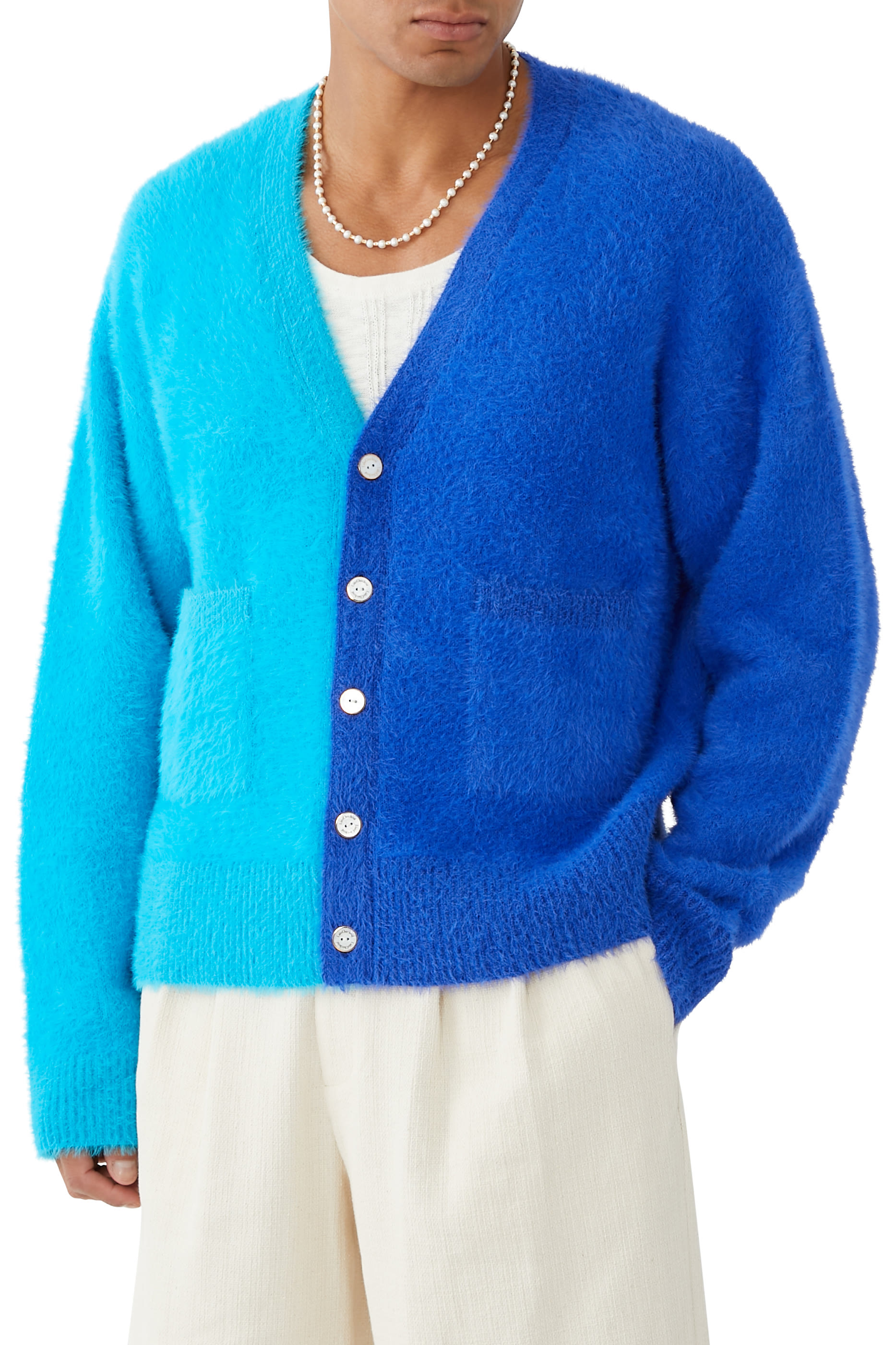 Harlequin Fluffy Cardigan