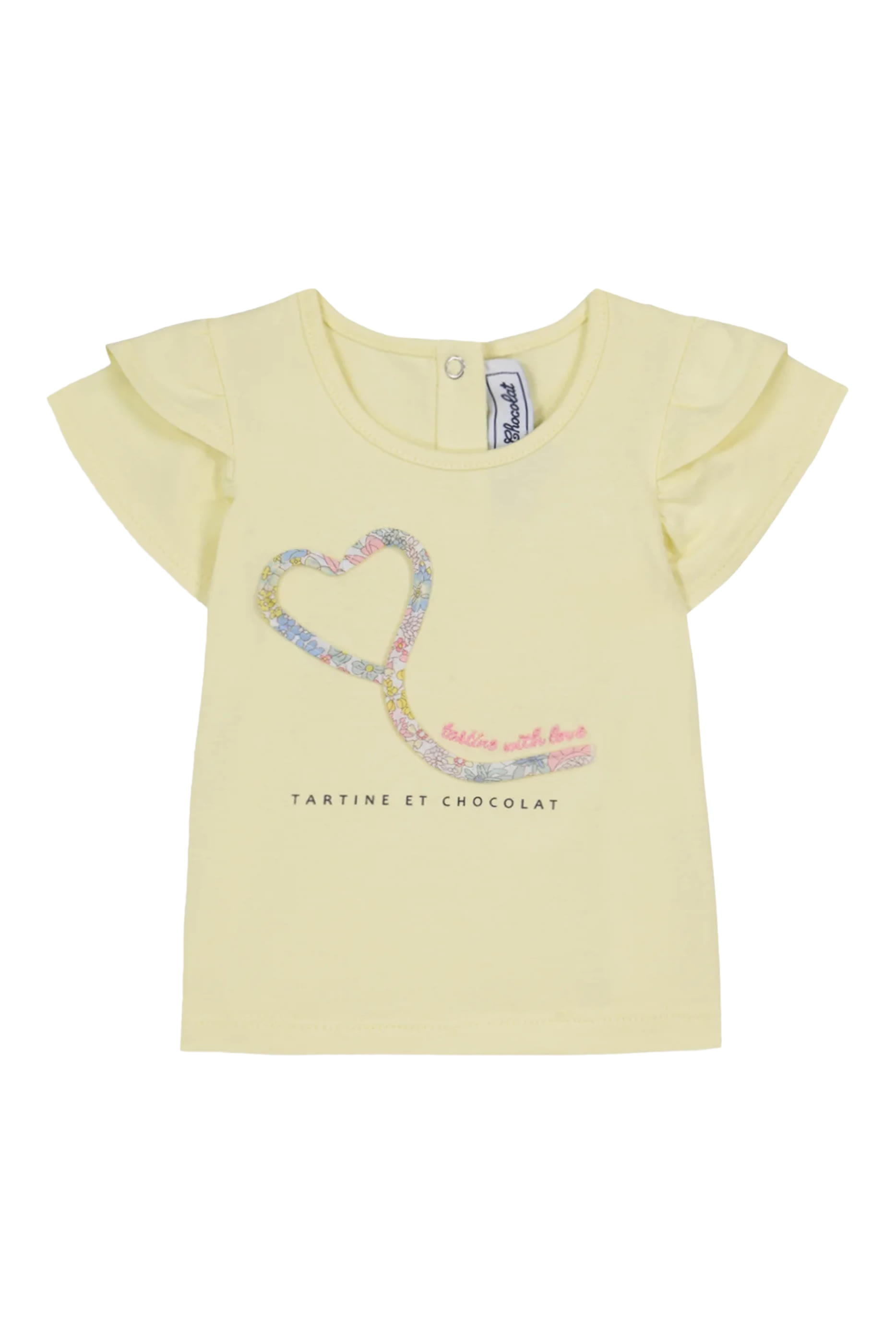 Kids Heart Print T-Shirt