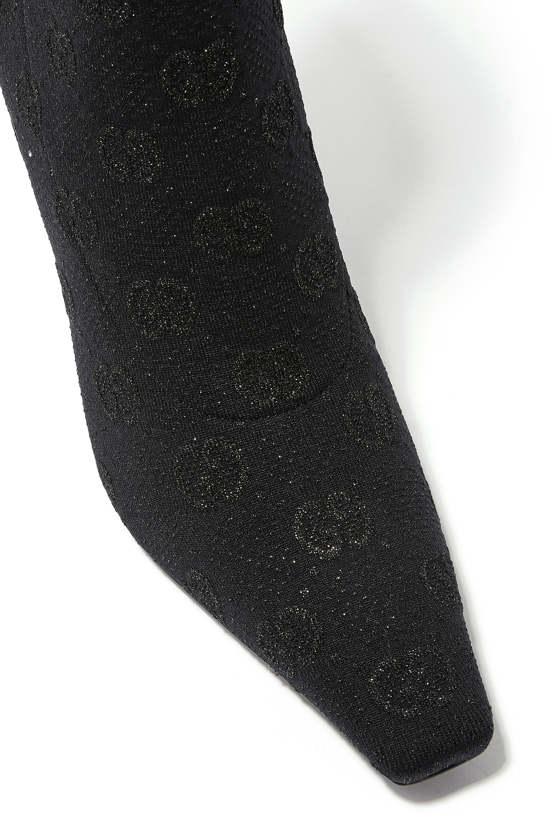 GG Knit 75 Fabric Ankle Boots