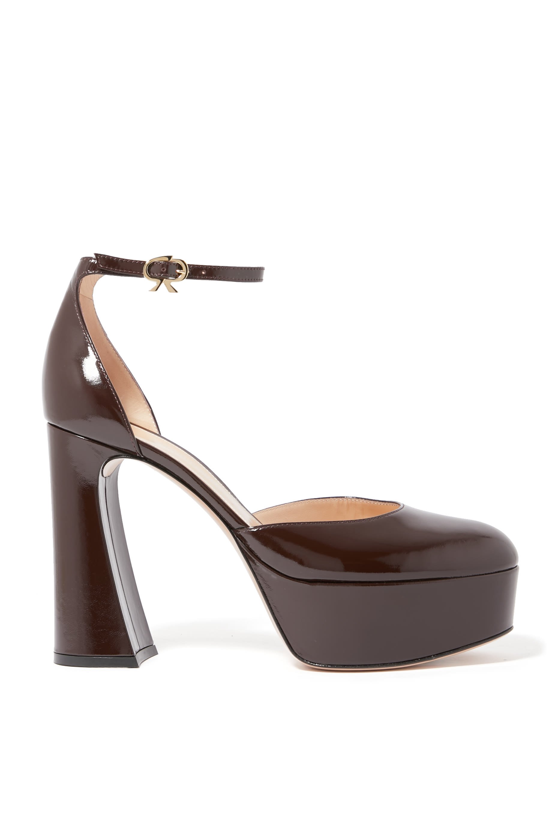 Hilary 70 Patent Leather Platform Pumps