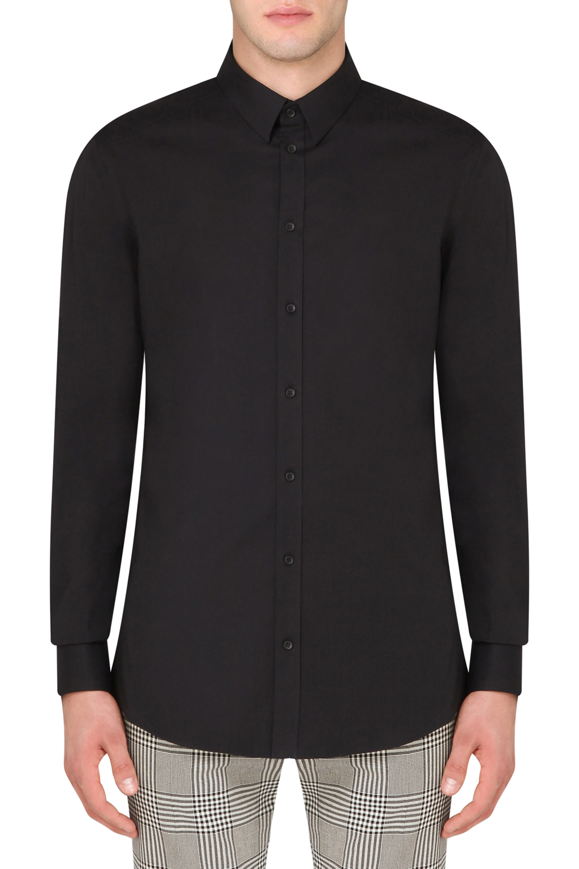 Slim-Fit Cotton Shirt