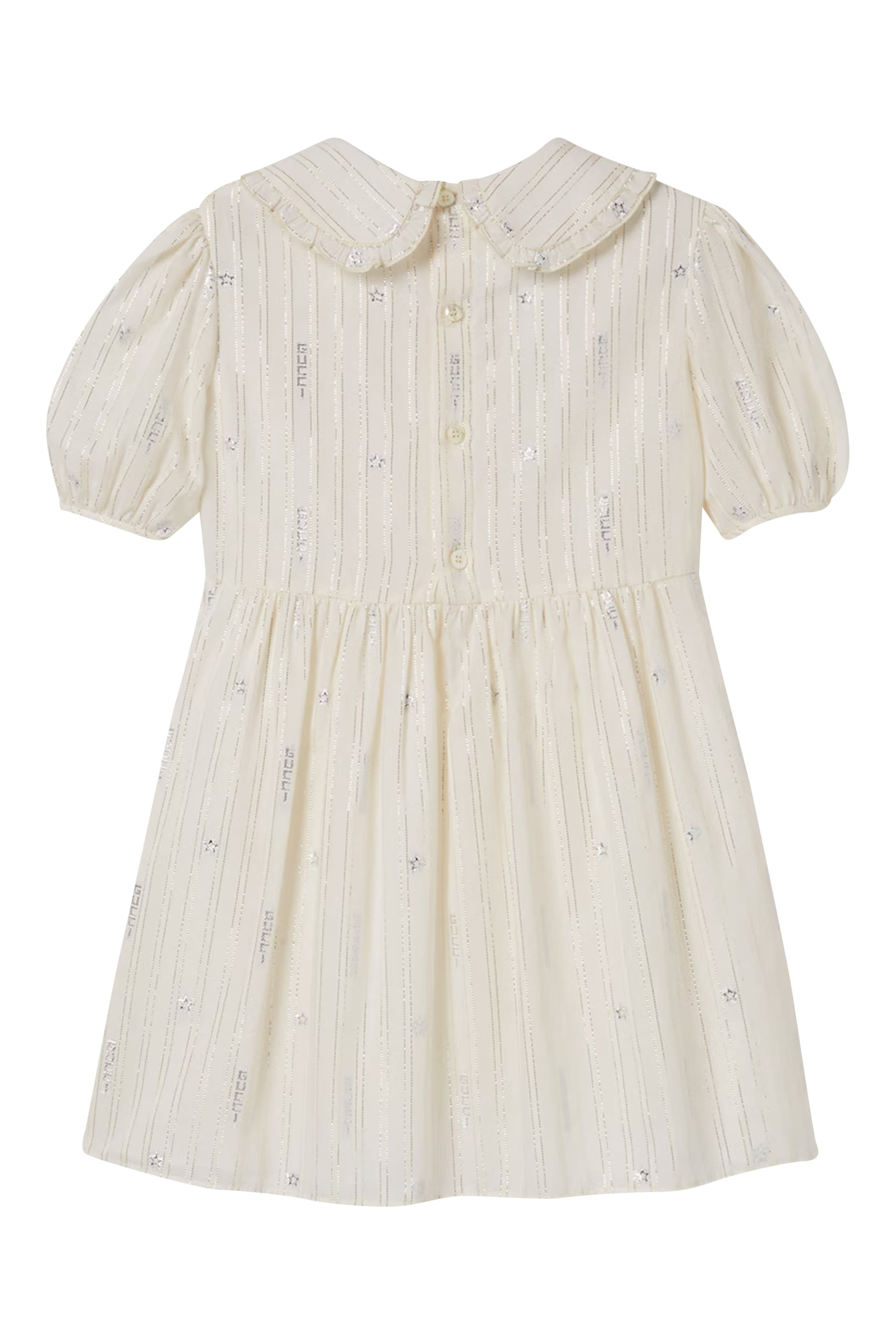Kids Embroidered Cotton Dress