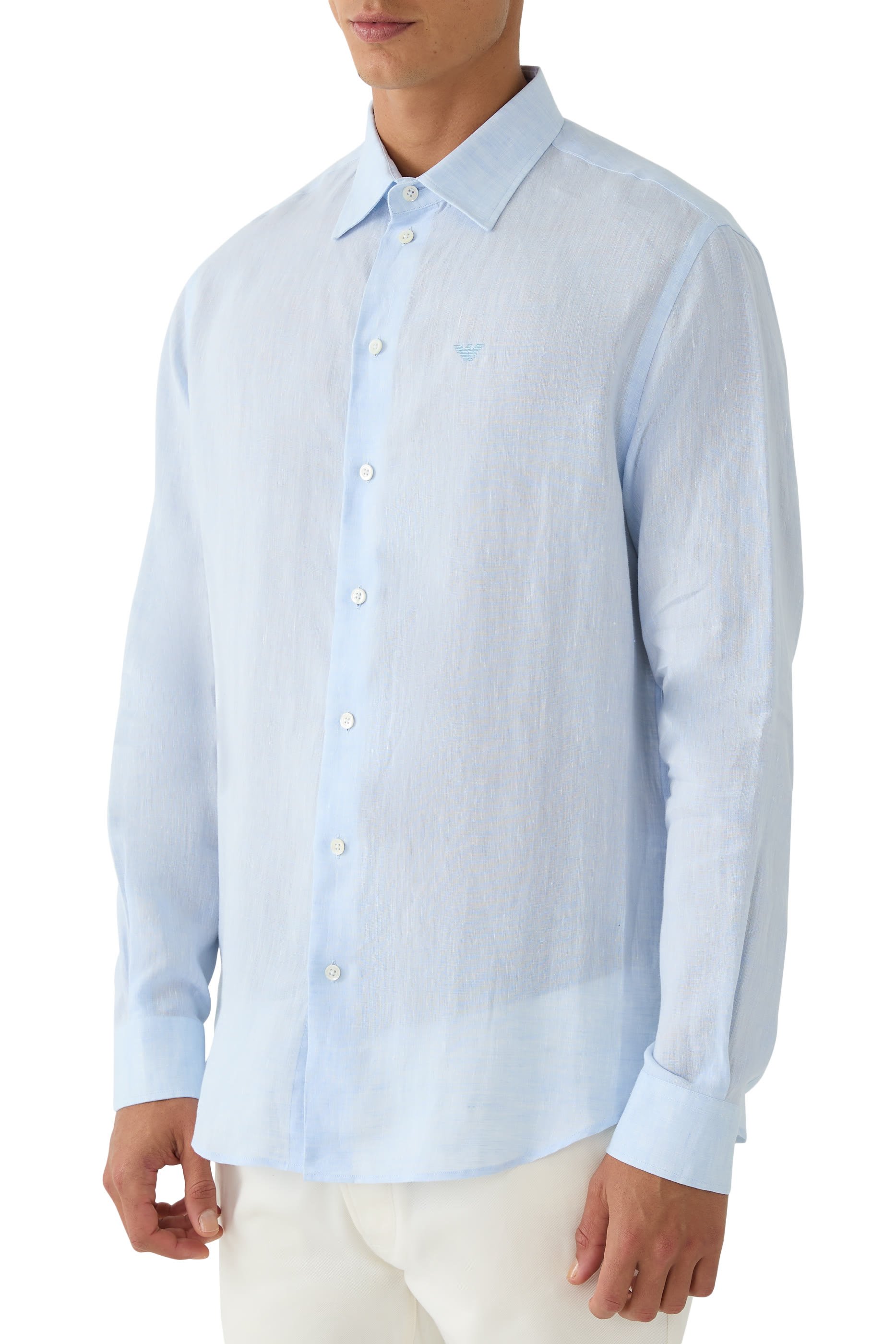 Slim Fit Linen Shirt
