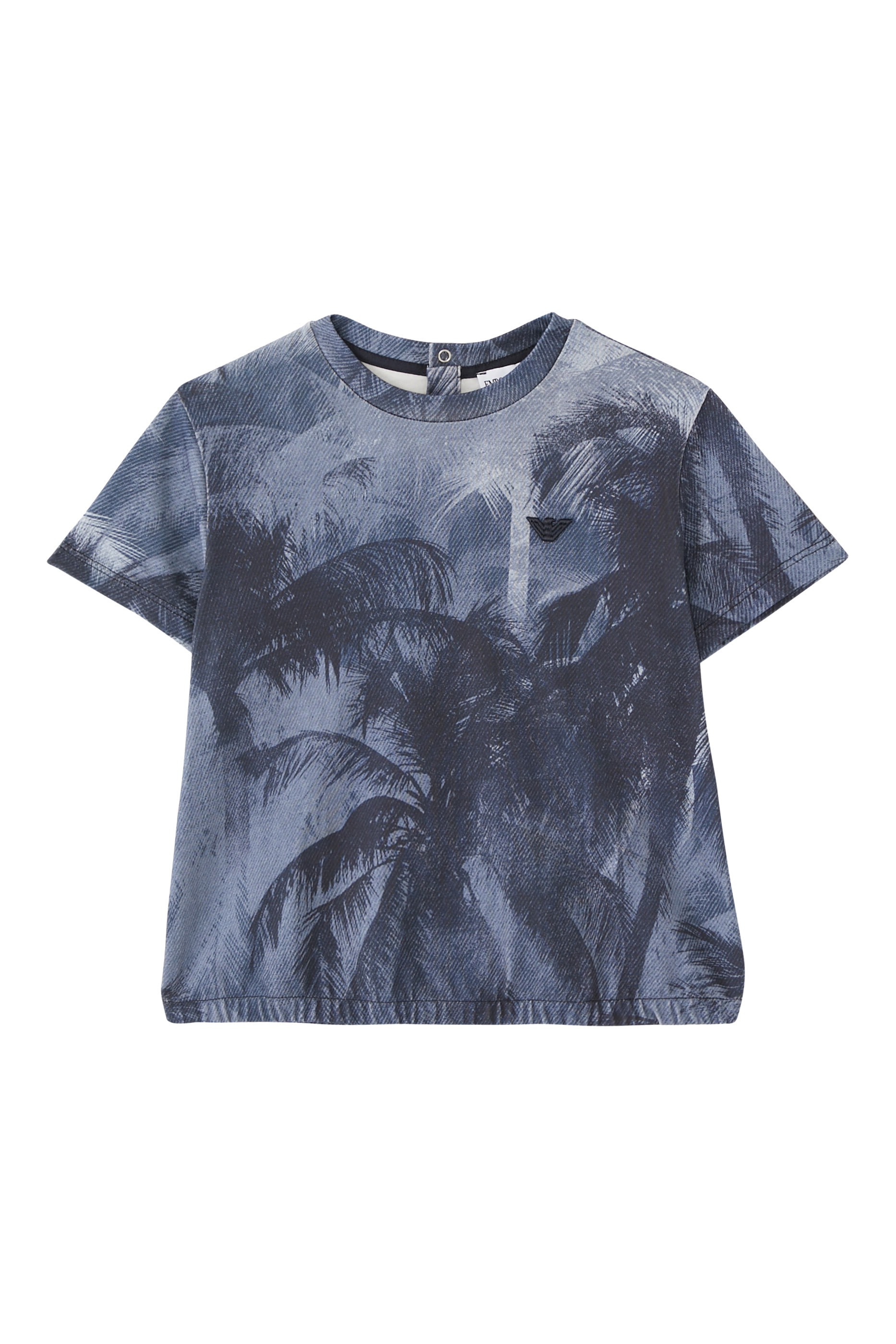 Kids Palm Tree Print T-Shirt