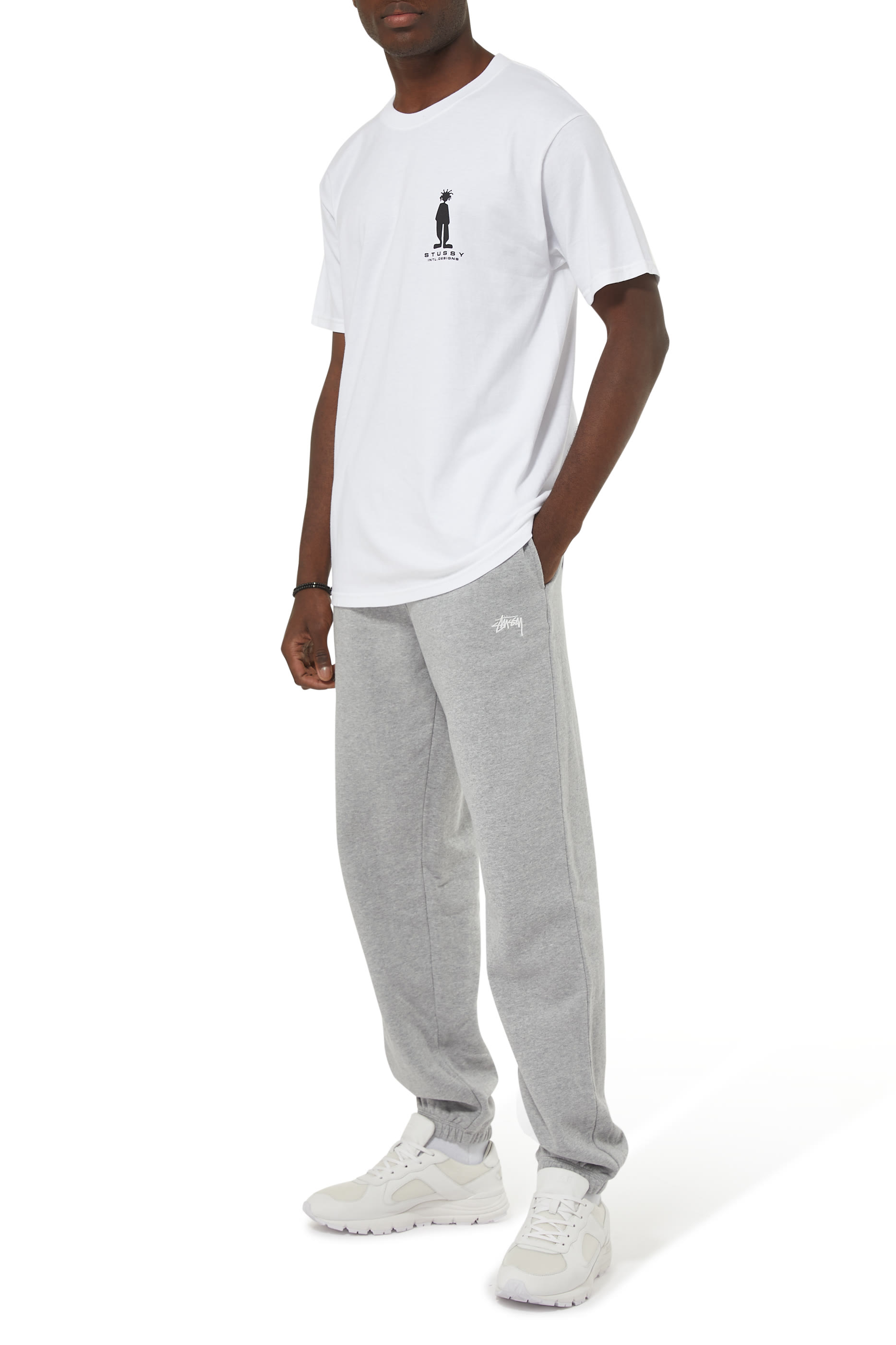 Garment Dyed Cotton Fleece Stock Logo Pant