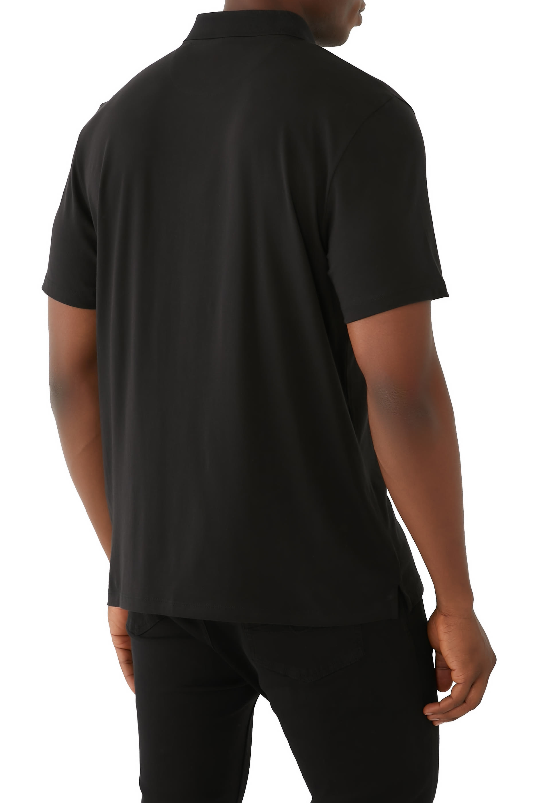 Pima Cotton Short-Sleeve Polo Shirt