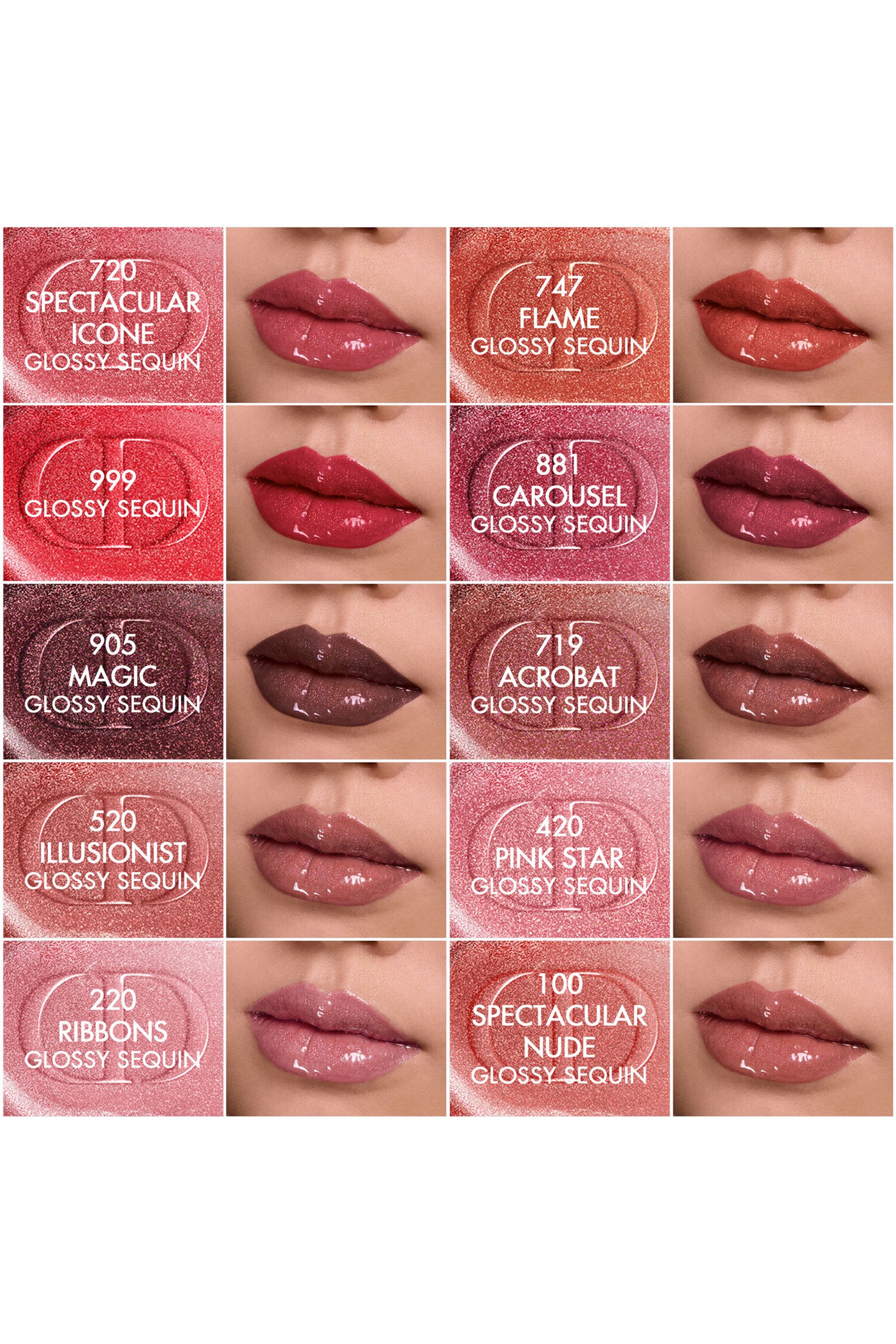 Limited Edition Rouge Dior Forever Liquid Sequin Lipstick and Gloss Duo