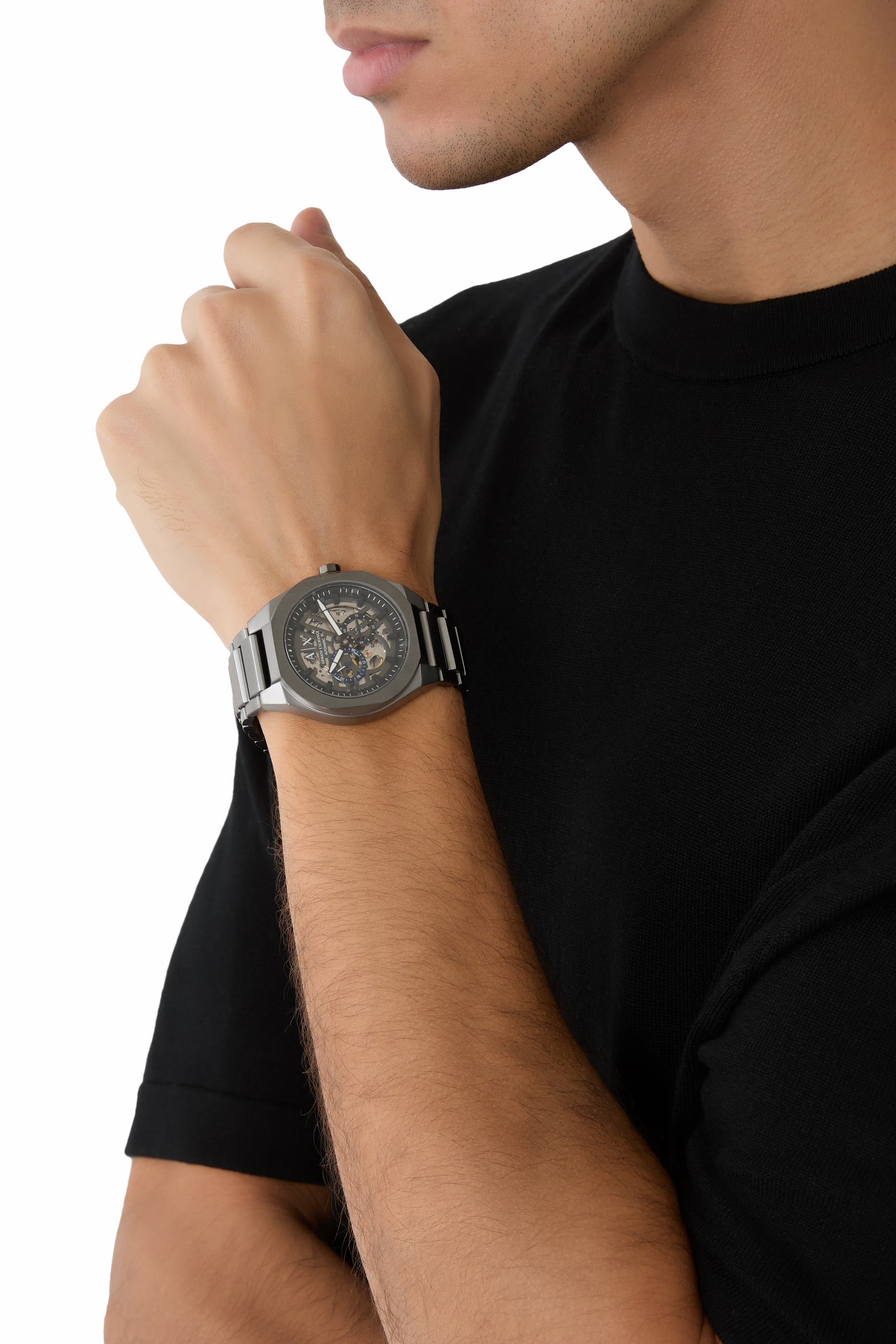 Sync Automatic Stainless Steel Watch