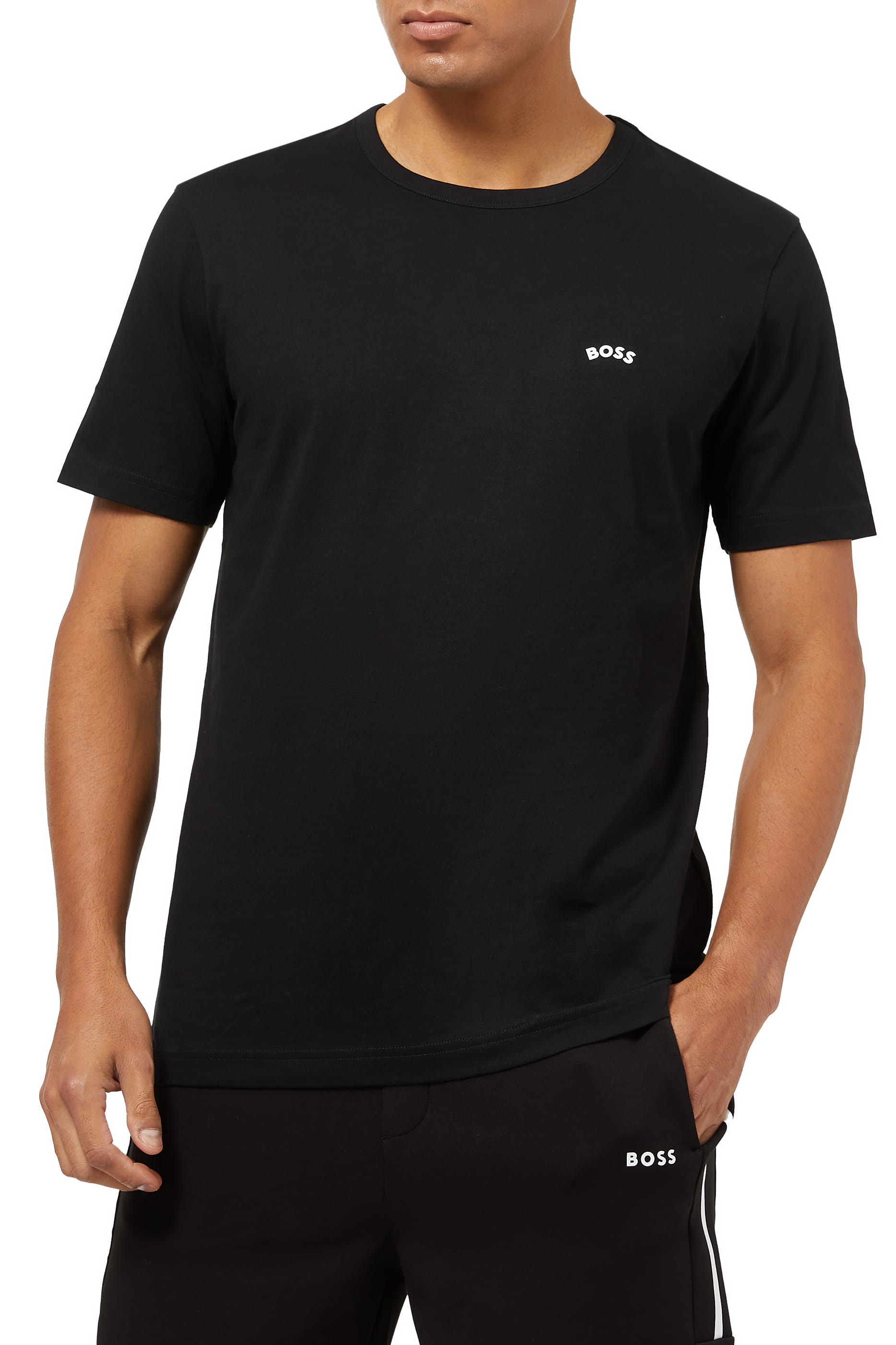 Curved Logo T-Shirt