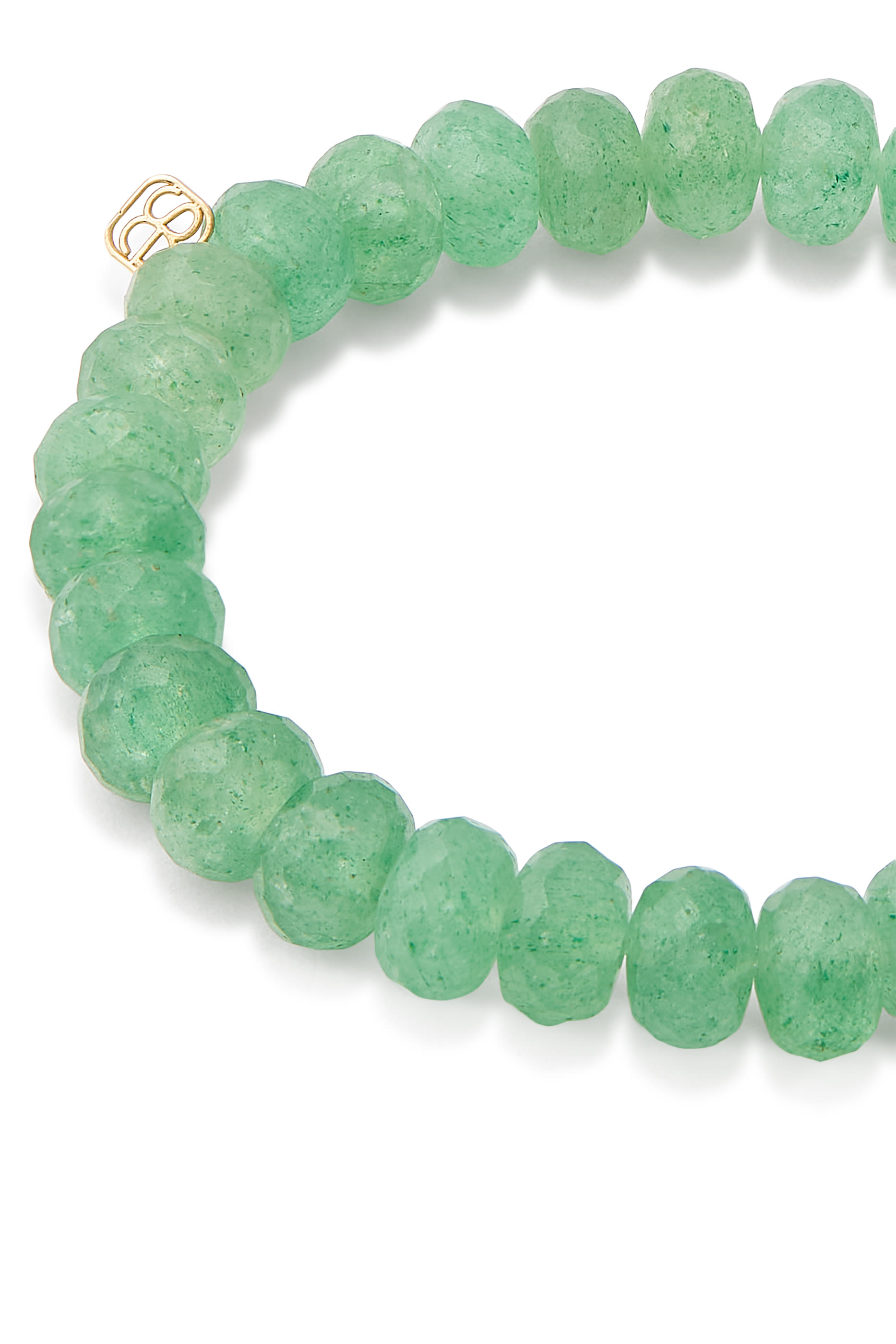 Eternity Marquise Rondelle Beaded Bracelet, 14k Yellow Gold & Diamonds, Quartz